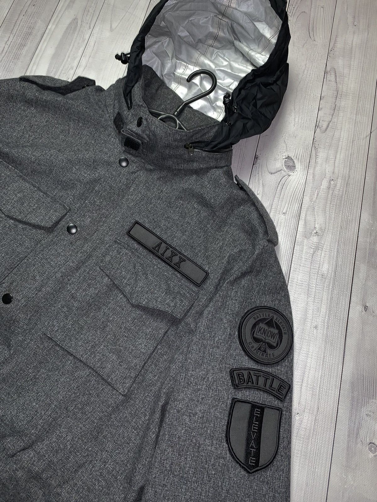 Nike × Vintage Vintage Nike jacket parka logo Elevante battle size XXL Size US XXL / EU 58 / 5 - 2 Thumbnail