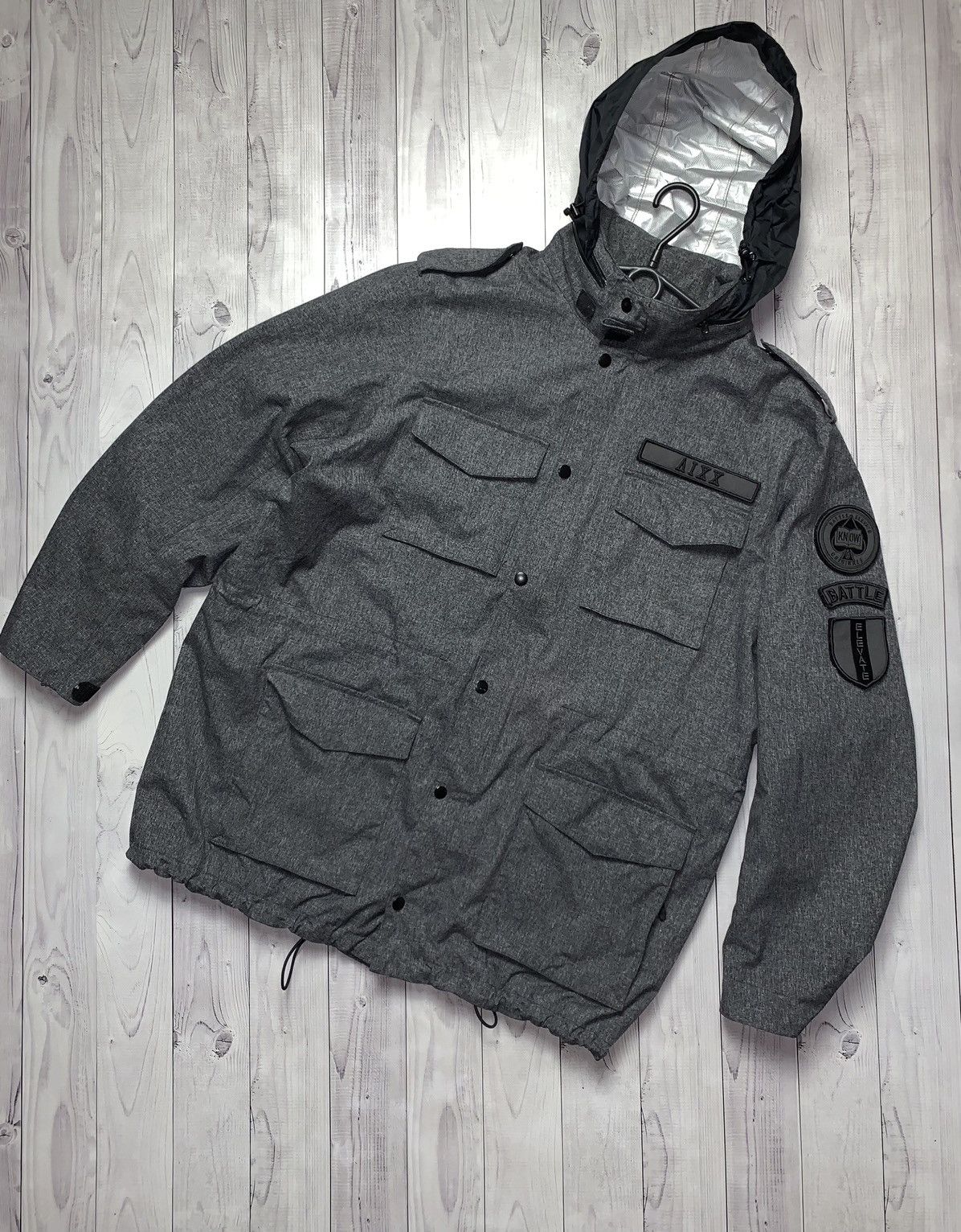 Nike × Vintage Vintage Nike jacket parka logo Elevante battle size XXL Size US XXL / EU 58 / 5 - 1 Thumbnail