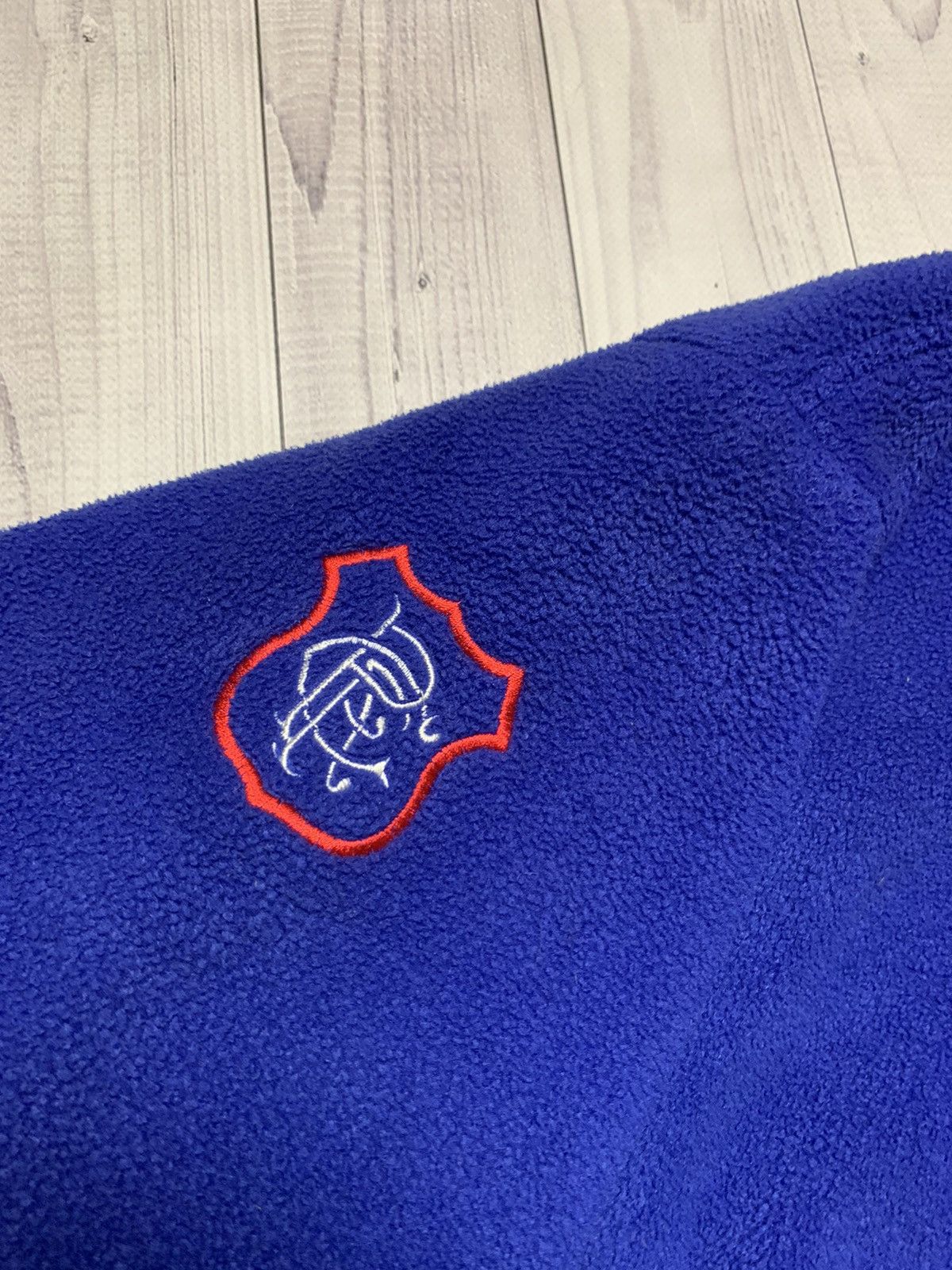 Vintage Nike Rangers fleece jacket size XL logo