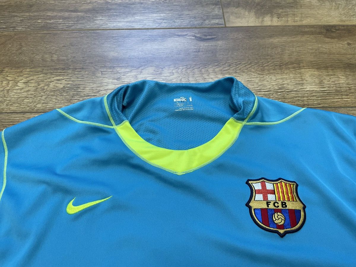 Nike Nike Barcelona 2007 Training Soccer Jersey Size US XL / EU 56 / 4 - 2 Thumbnail
