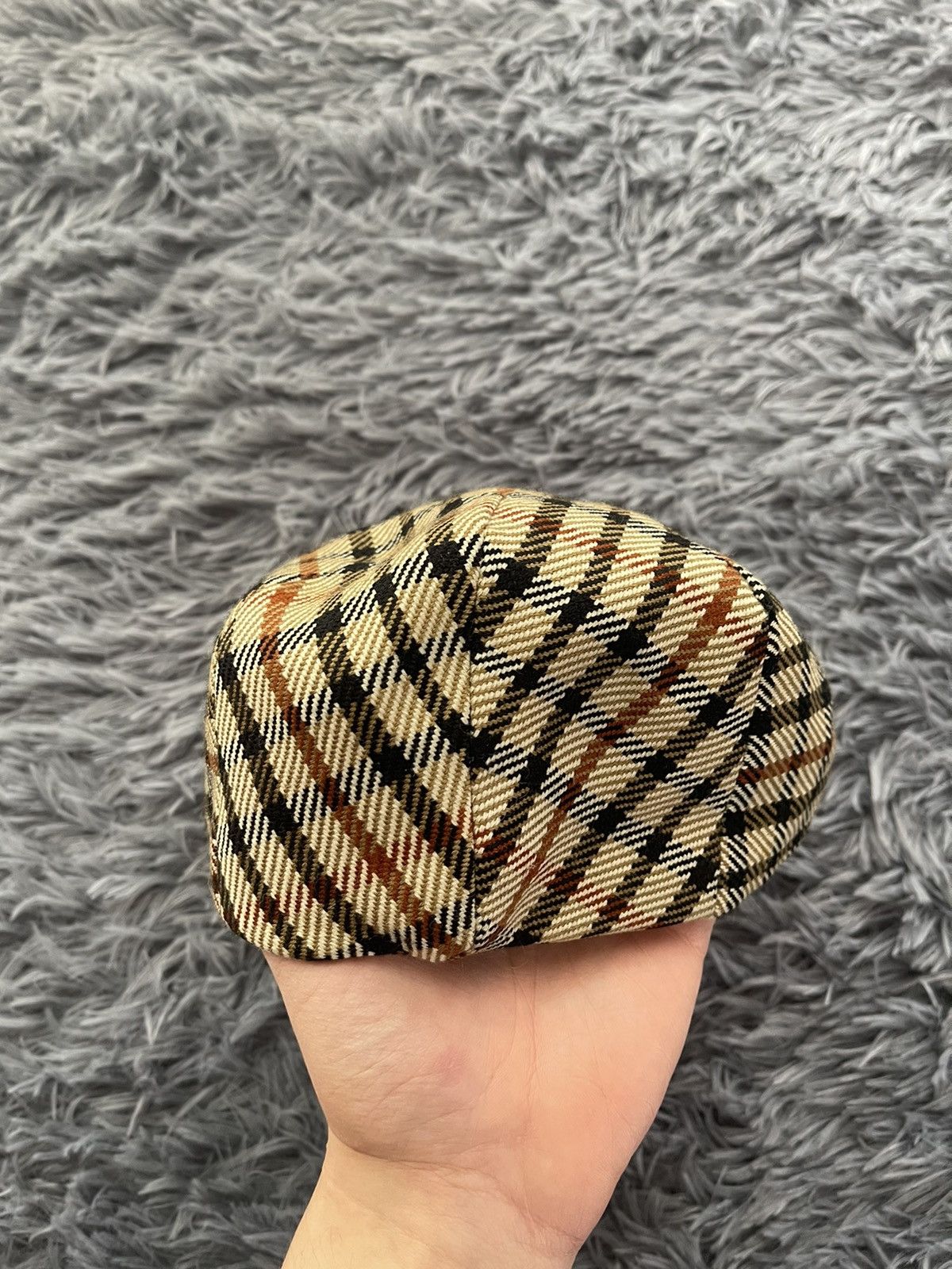 DAKS × Designer × Vintage Daks 70s vintage tartan wool cap Size ONE SIZE - 4 Thumbnail