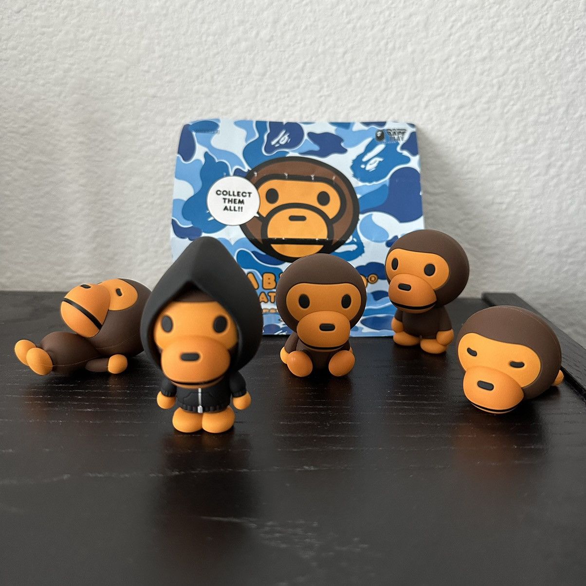 Bape COMPLETE Baby Milo Capsule Figure Bathing Ape Toy Bape Play | Grailed