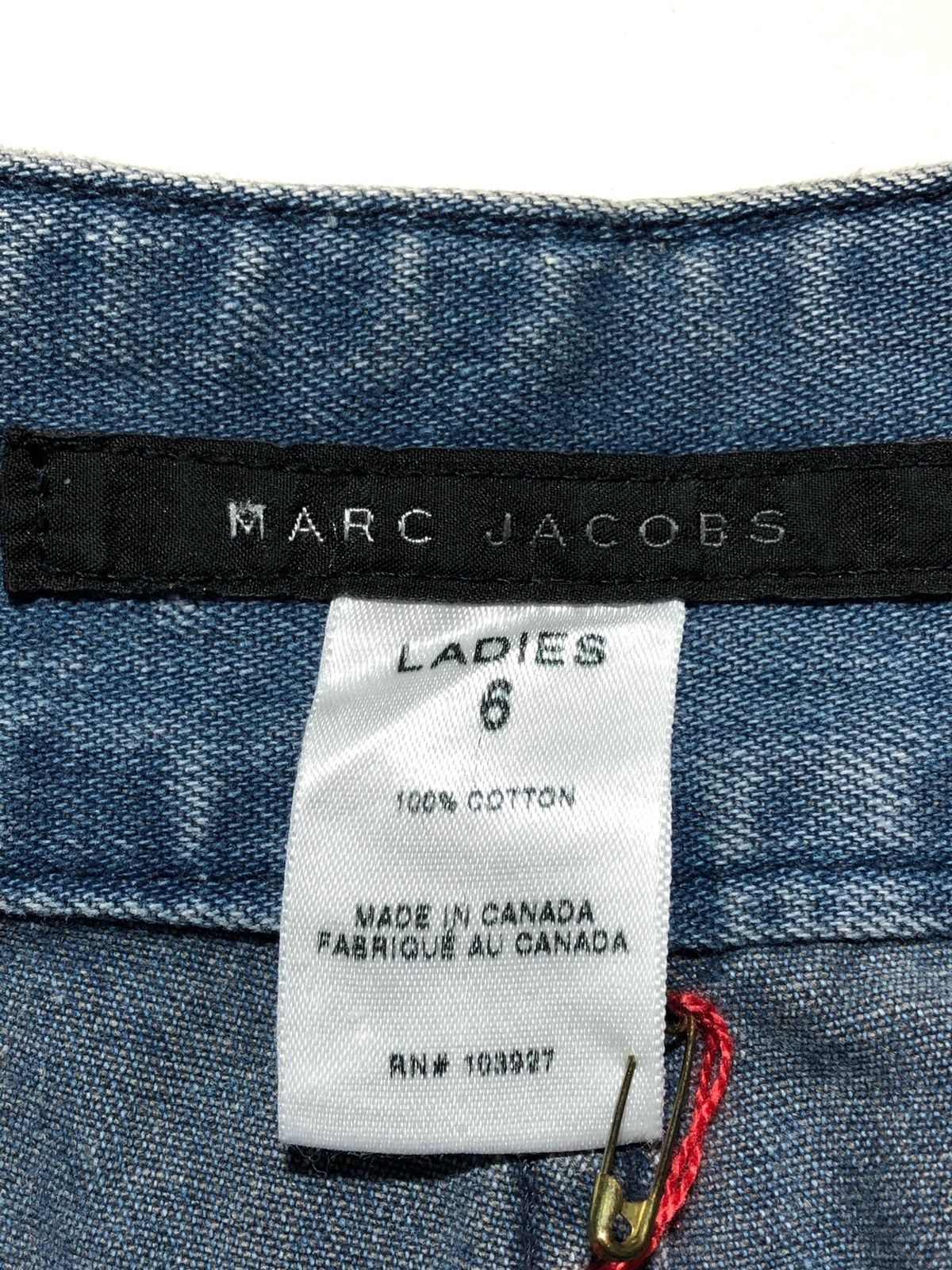 Marc Jacobs Marc Jacobs Flared Wide Blue Jeans Size 28" / US 6 / IT 42 - 4 Thumbnail
