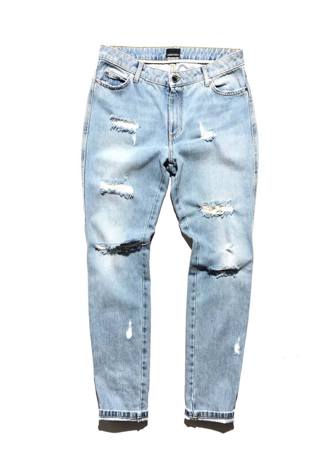 Ermanno Scervino Ermanno Scervino Distressed Jeans Size 32" / US 10 / IT 46 - 1 Thumbnail