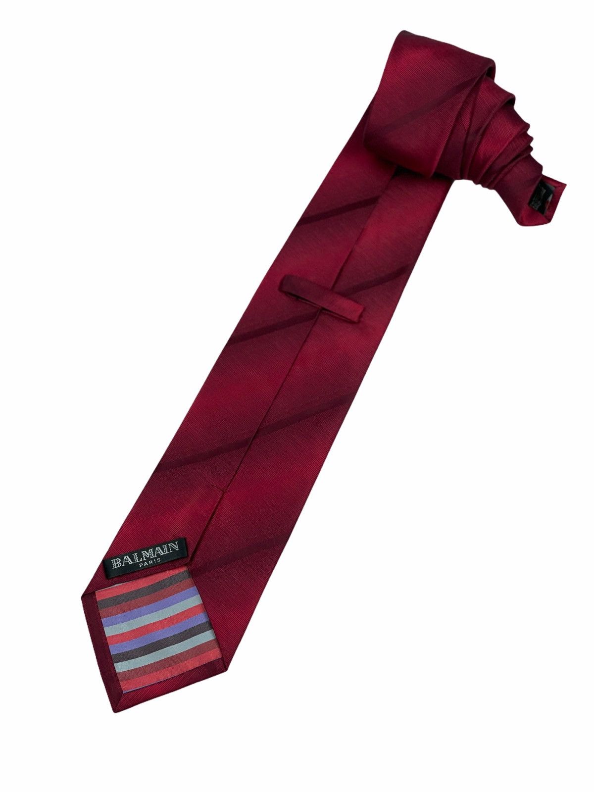 Balmain Balmain Vintage Silk Tie Size ONE SIZE - 1 Thumbnail