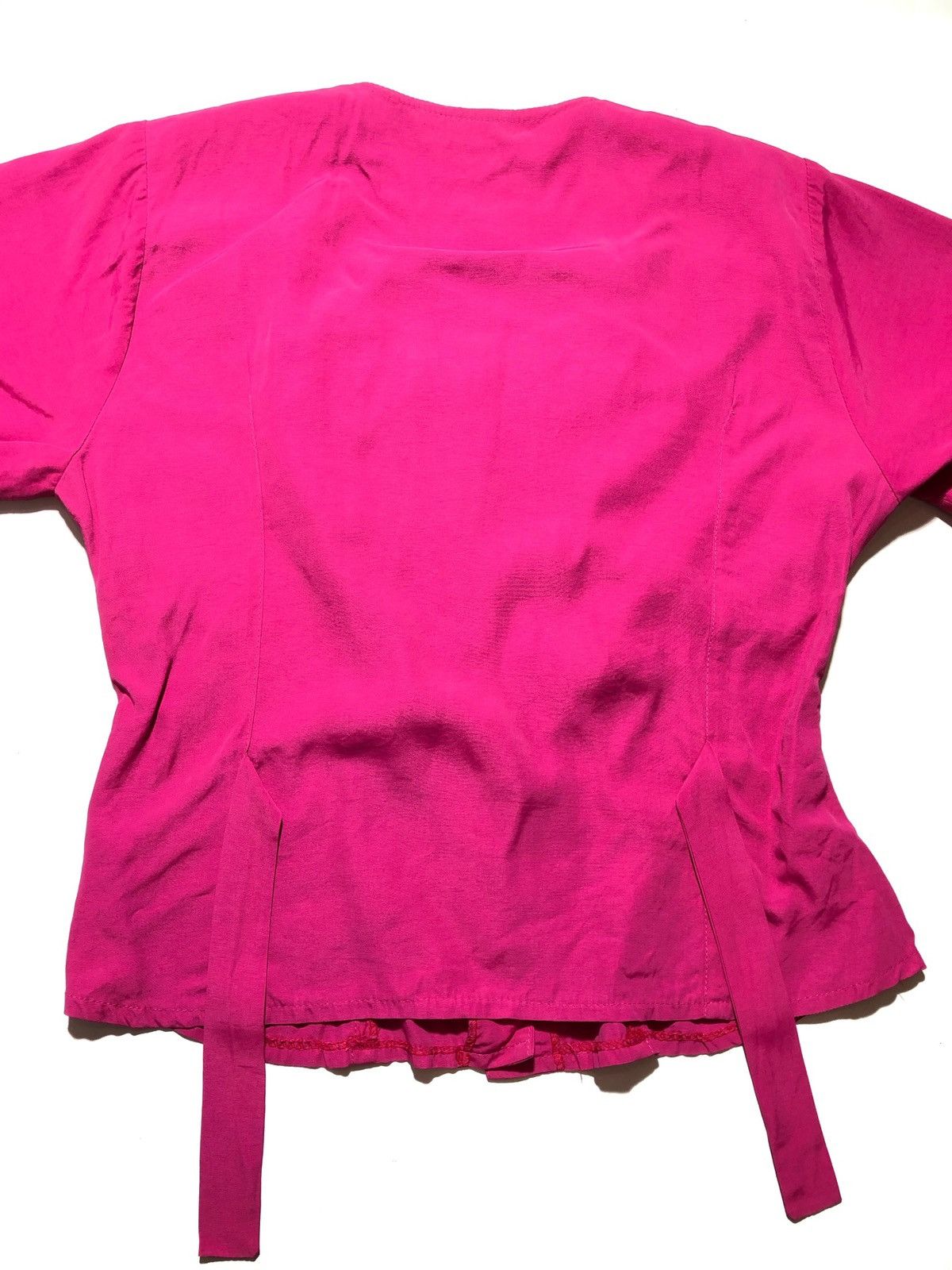 Sandro × Vintage Sandro Paris Vintage Blouse Size M / US 6-8 / IT 42-44 - 6 Thumbnail