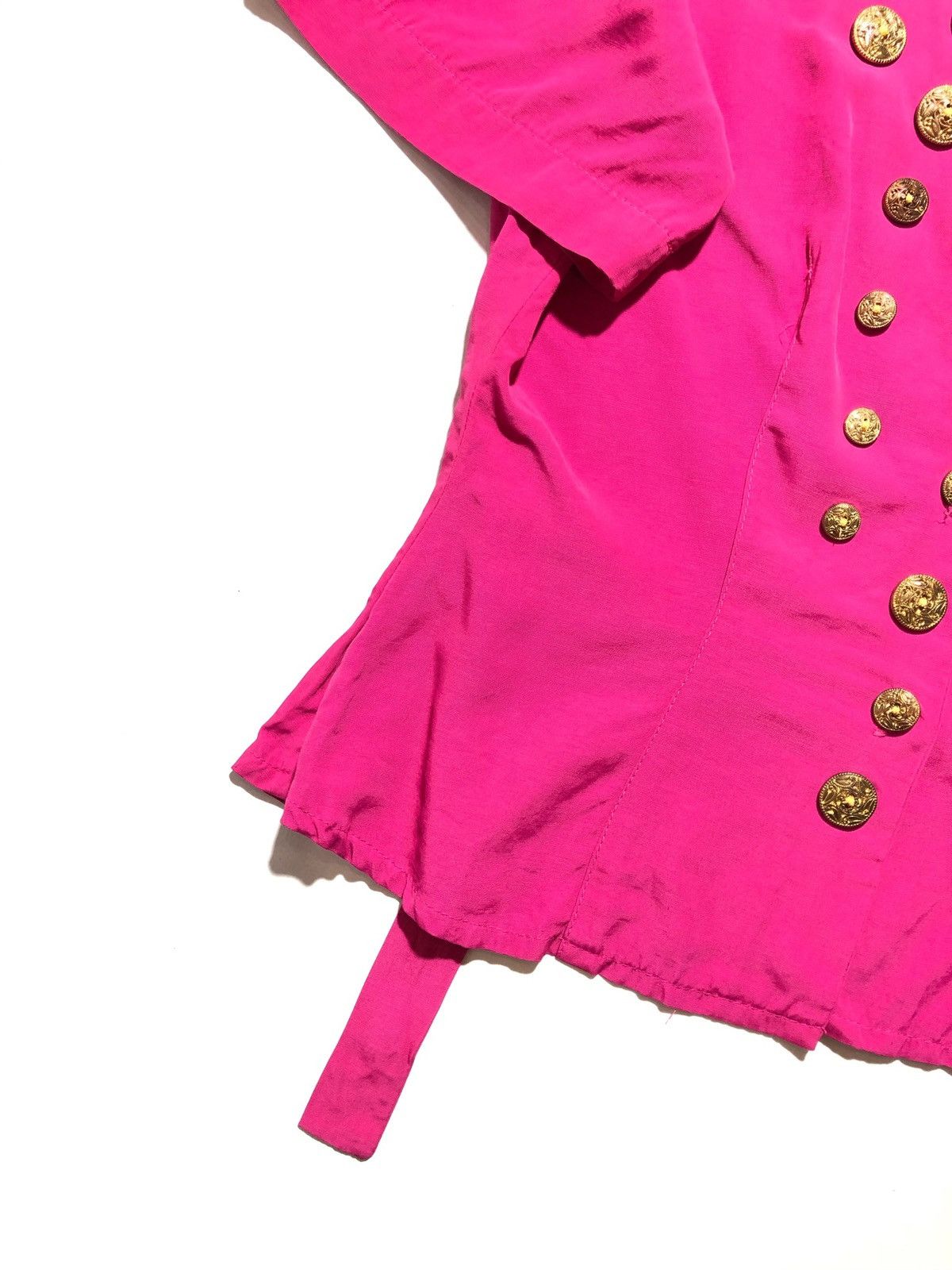 Sandro × Vintage Sandro Paris Vintage Blouse Size M / US 6-8 / IT 42-44 - 2 Thumbnail