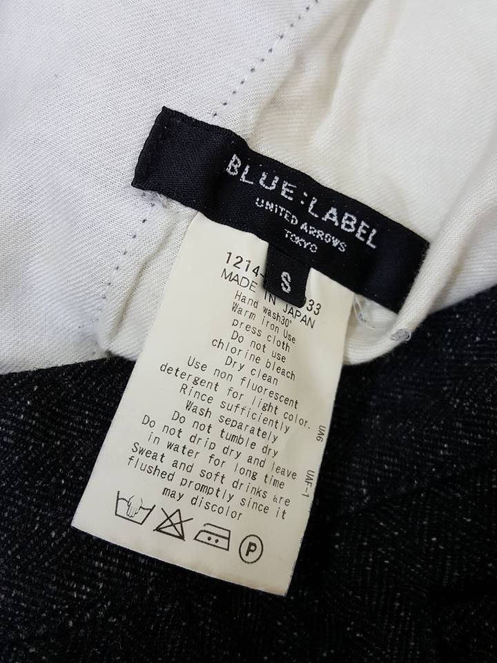 United Arrows Blue Label Salt & Pepper Style Tweed Pant Size US 28 / EU 44 - 4 Thumbnail