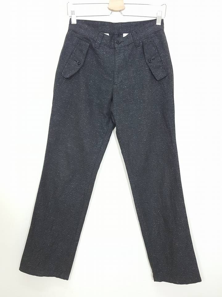 United Arrows Blue Label Salt & Pepper Style Tweed Pant Size US 28 / EU 44 - 2 Thumbnail