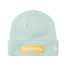 New Era × Supreme Supreme New Era FW17 Box Logo beanie Size ONE SIZE - 1 Thumbnail