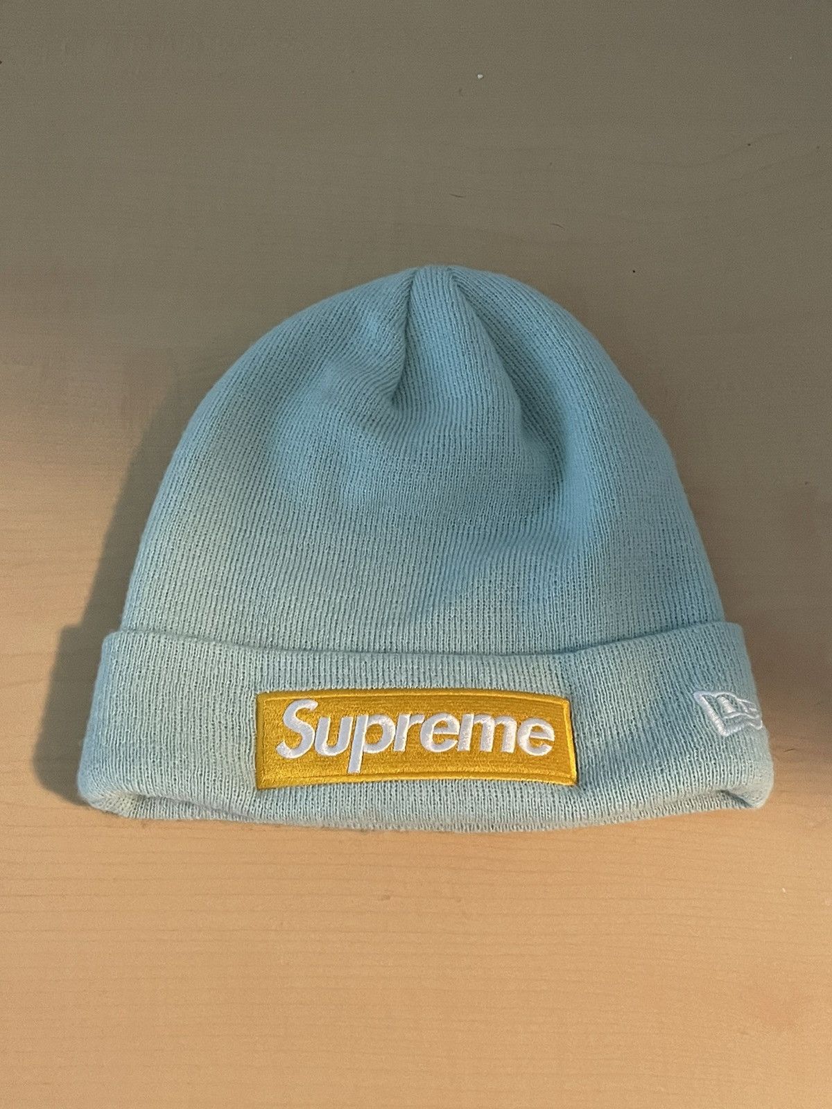 New Era × Supreme Supreme New Era FW17 Box Logo beanie Size ONE SIZE - 2 Thumbnail