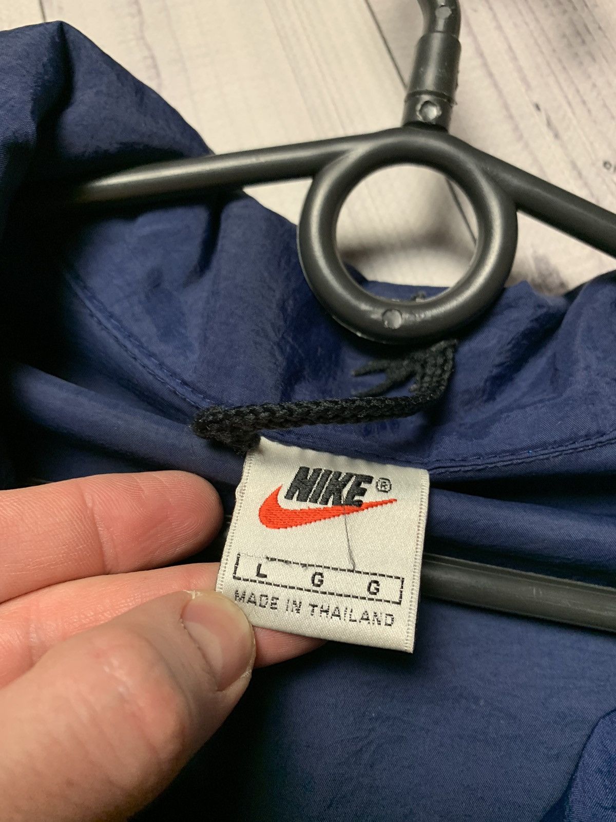 Nike × Vintage Vintage Nike big logo track jacket size L swoosh Size US L / EU 52-54 / 3 - 4 Thumbnail
