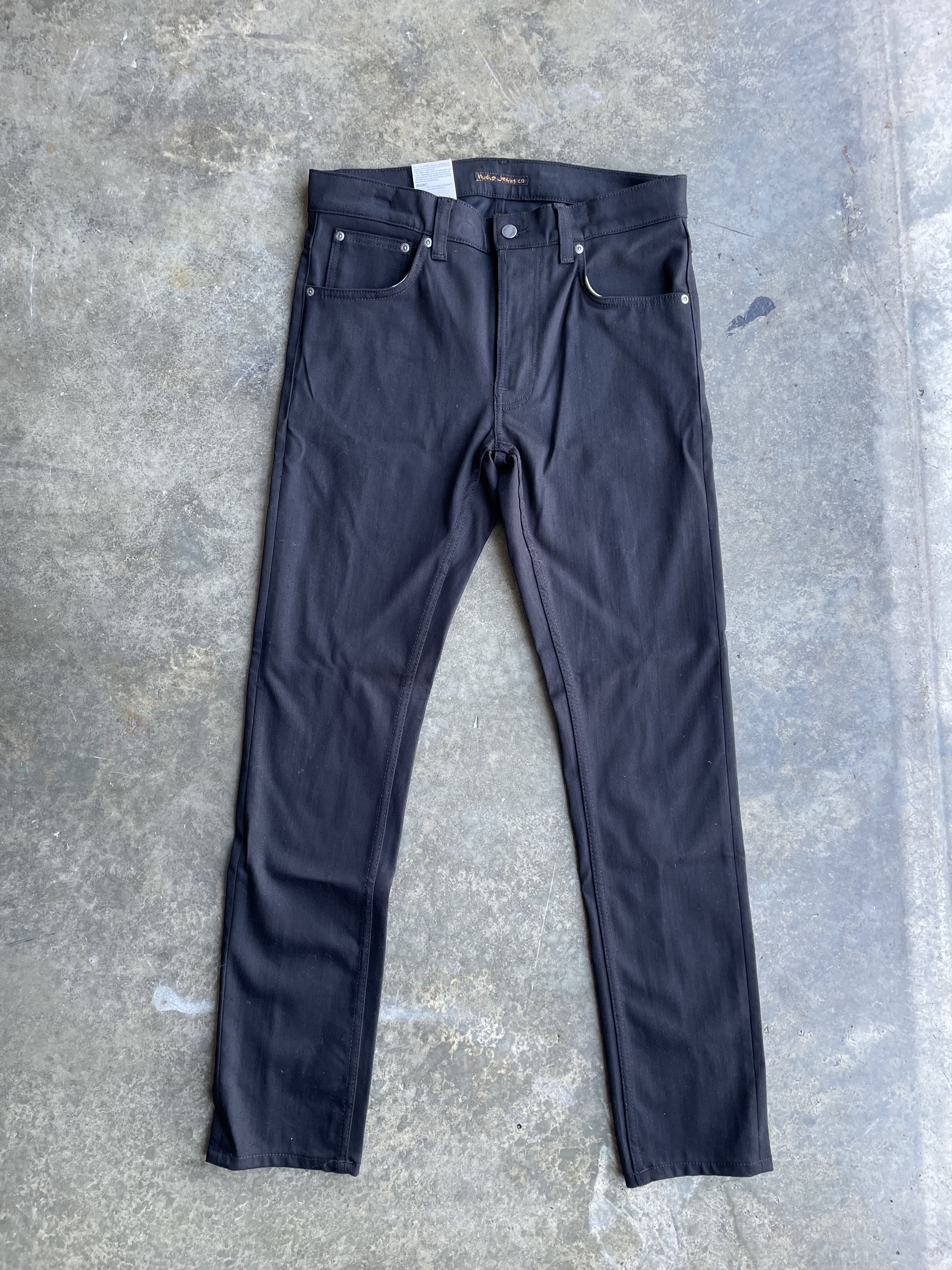 Nudie Jeans Dry Everblack Lean Dean Denim