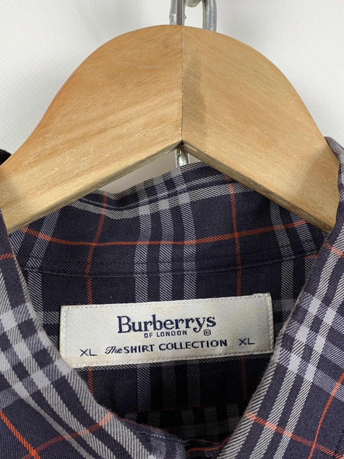 Burberry Vintage Burberrys Nova Check Long Sleeve Button Up Shirt Size US XL / EU 56 / 4 - 17 Thumbnail