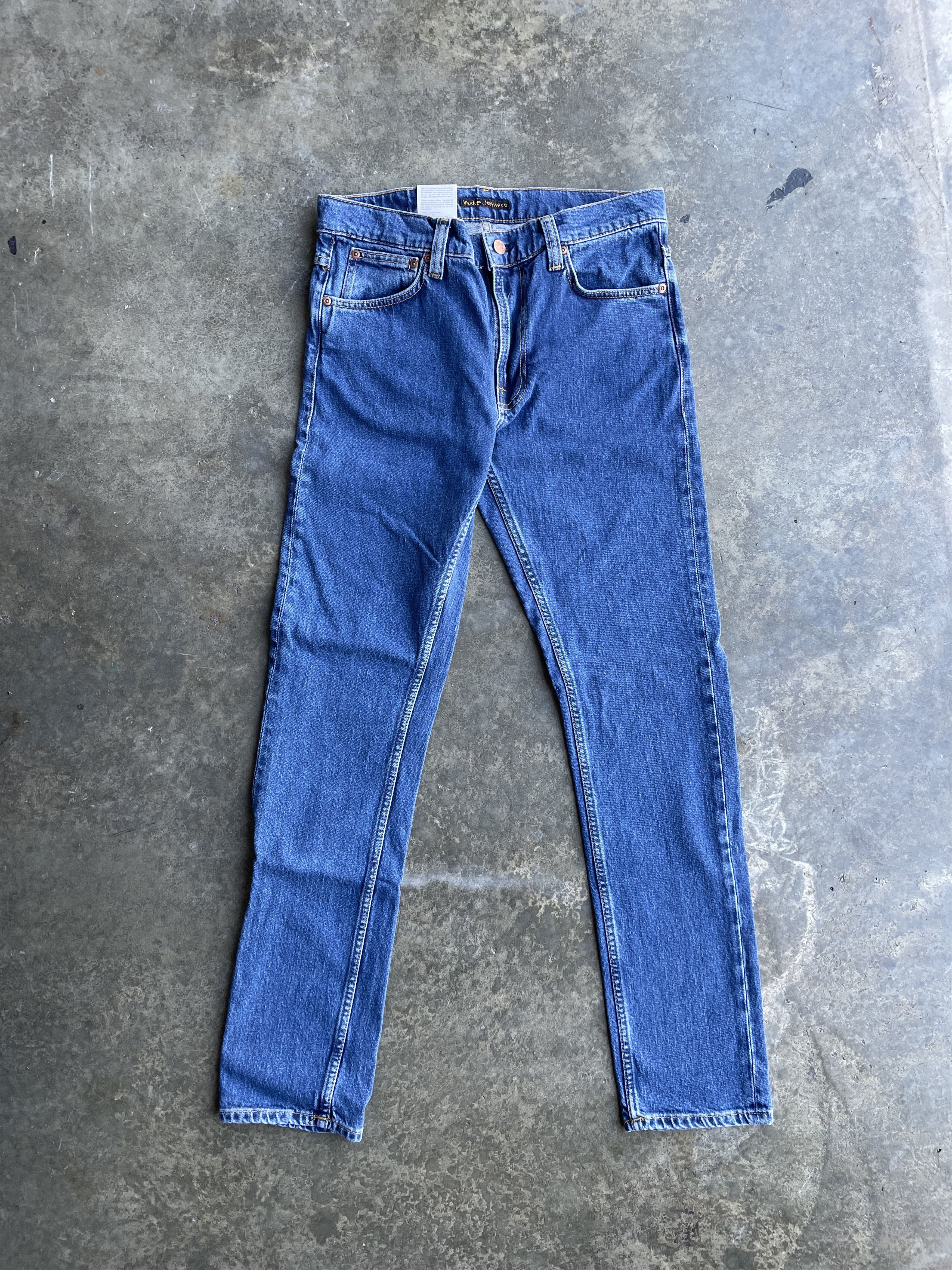 Nudie Jeans Plain Stone Lean Dean Denim