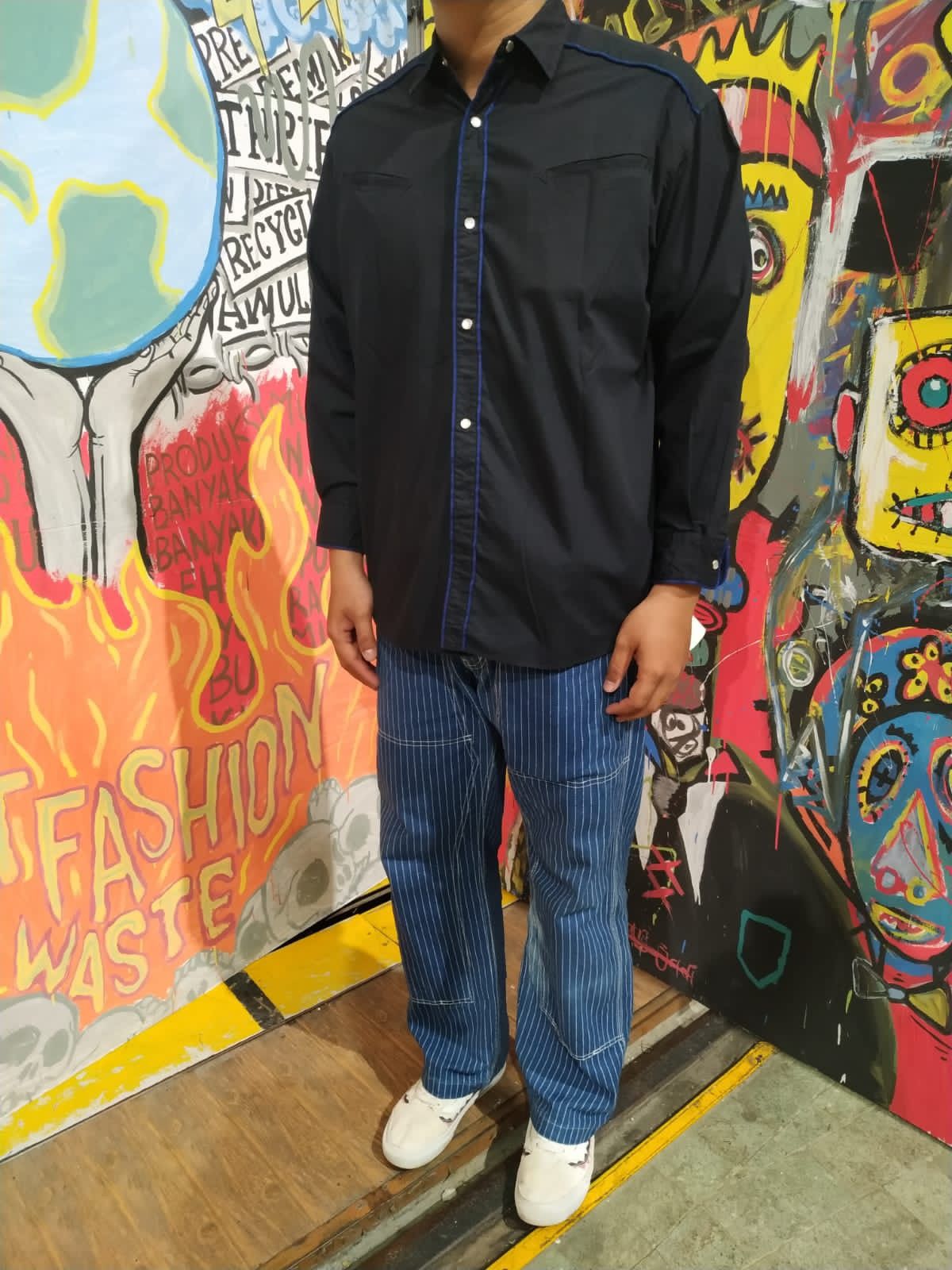 CDG by Comme des Garcons Vintage 80s Comme Des Garcons Western button up Size L / US 10 / IT 46 - 1 Thumbnail