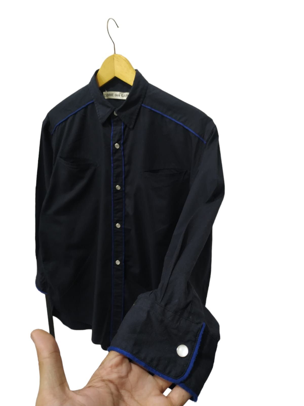 CDG by Comme des Garcons Vintage 80s Comme Des Garcons Western button up Size L / US 10 / IT 46 - 2 Thumbnail