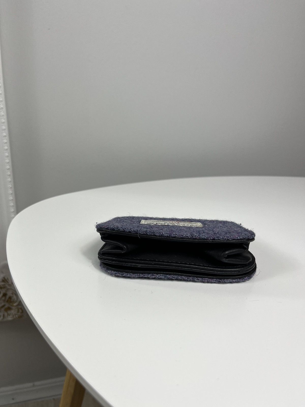 Harris Tweed × Vintage Harris Tweed wool wallet coin box vintage Size ONE SIZE - 6 Thumbnail