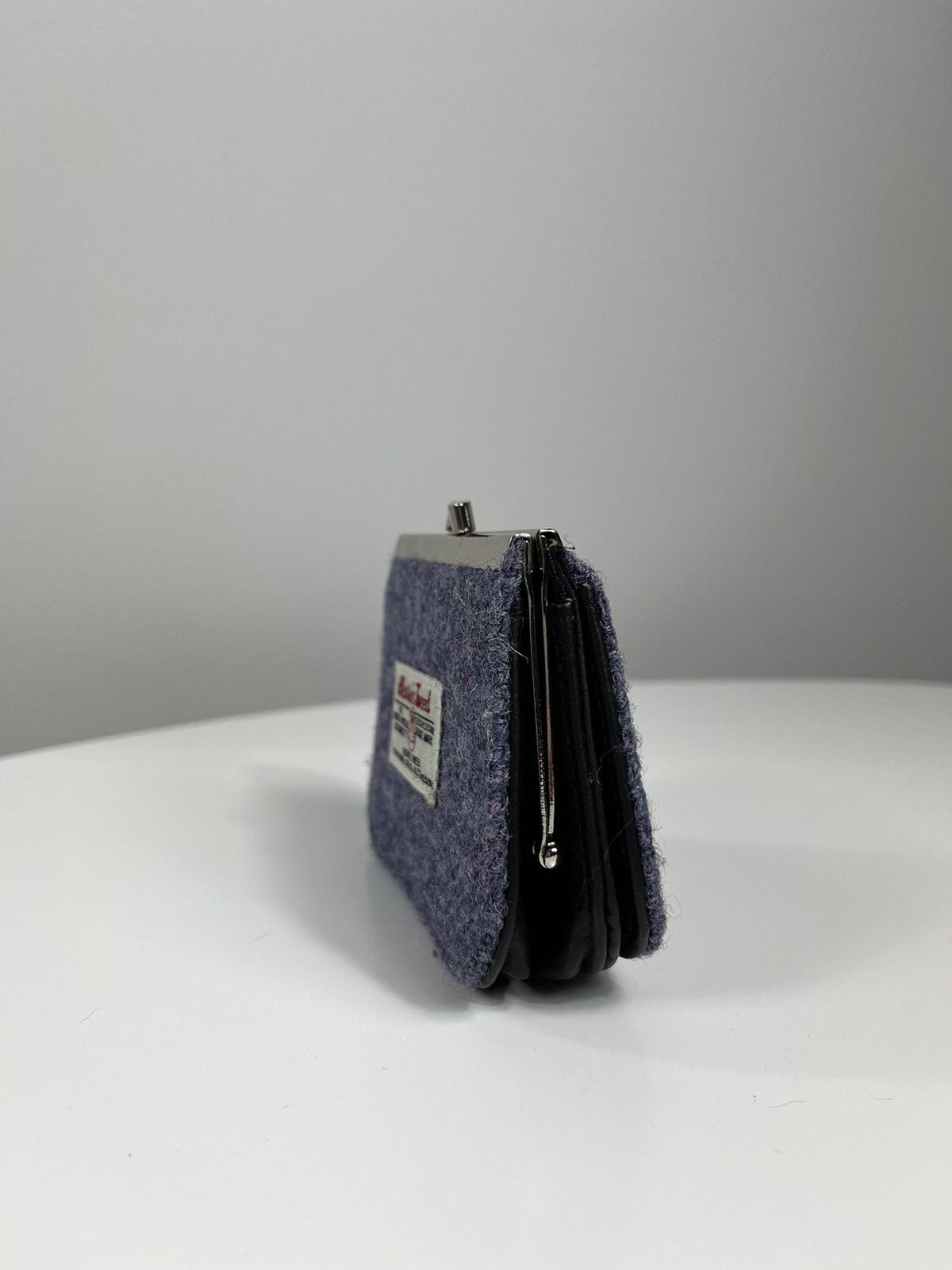 Harris Tweed × Vintage Harris Tweed wool wallet coin box vintage Size ONE SIZE - 4 Thumbnail