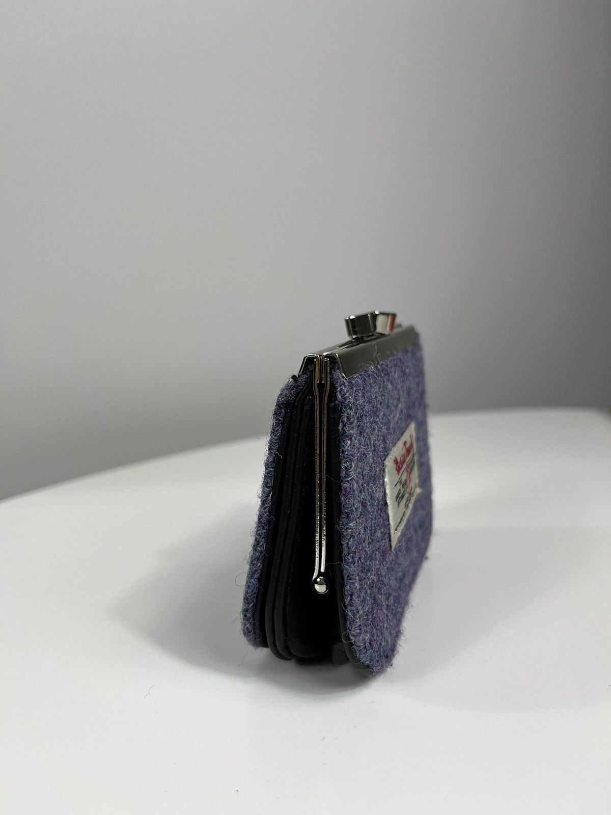 Harris Tweed × Vintage Harris Tweed wool wallet coin box vintage Size ONE SIZE - 5 Thumbnail