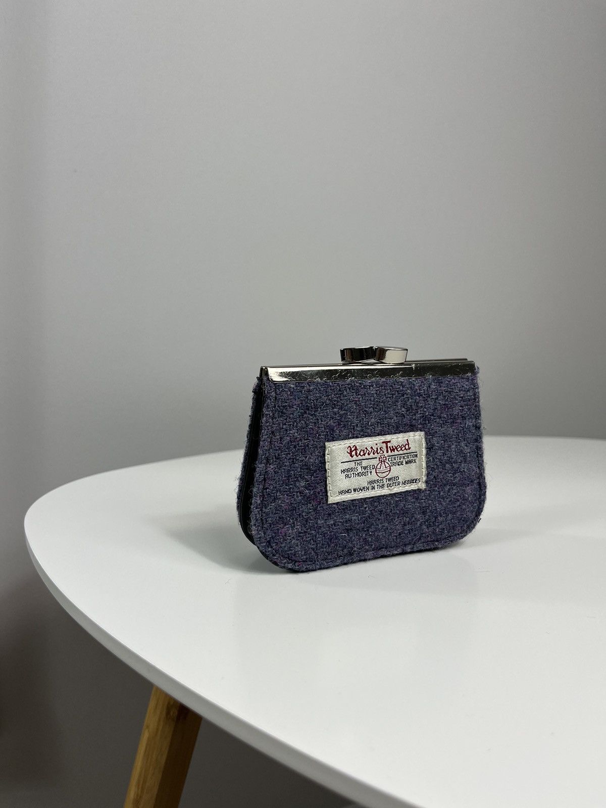 Harris Tweed × Vintage Harris Tweed wool wallet coin box vintage Size ONE SIZE - 1 Thumbnail