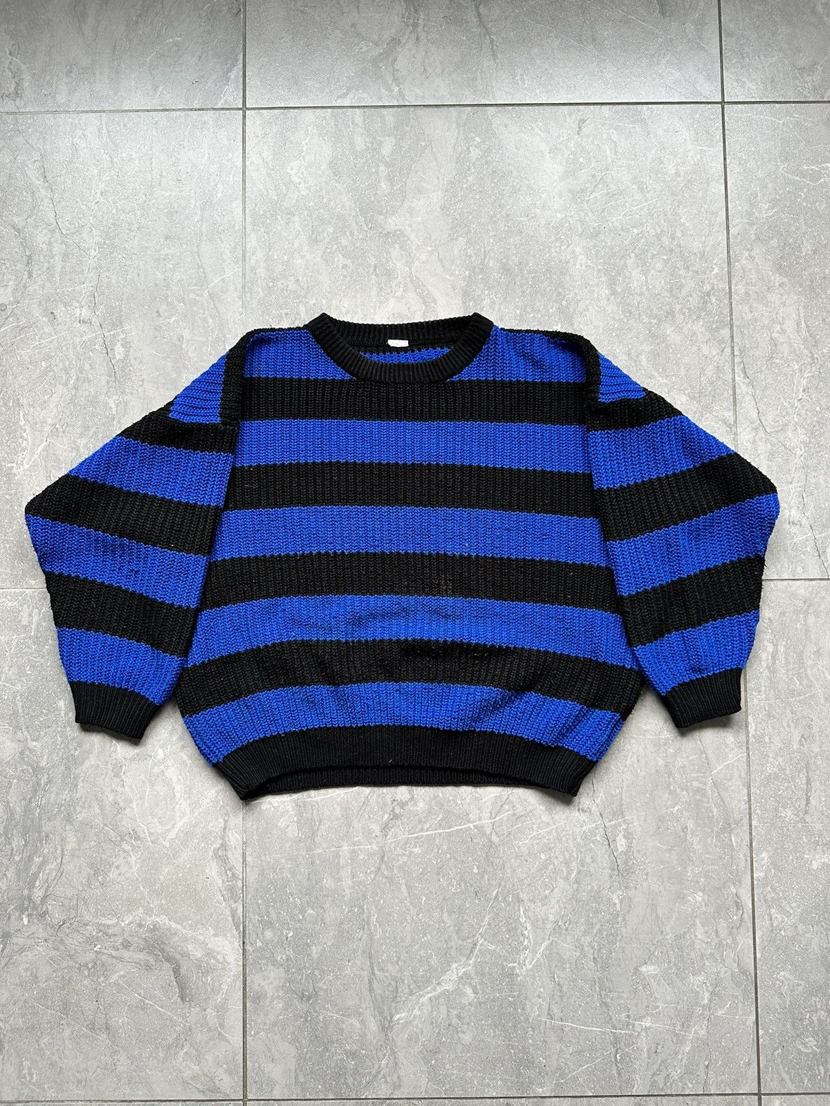 Vintage Stripped Kurt Cobain Style Sweater Rare Grailed