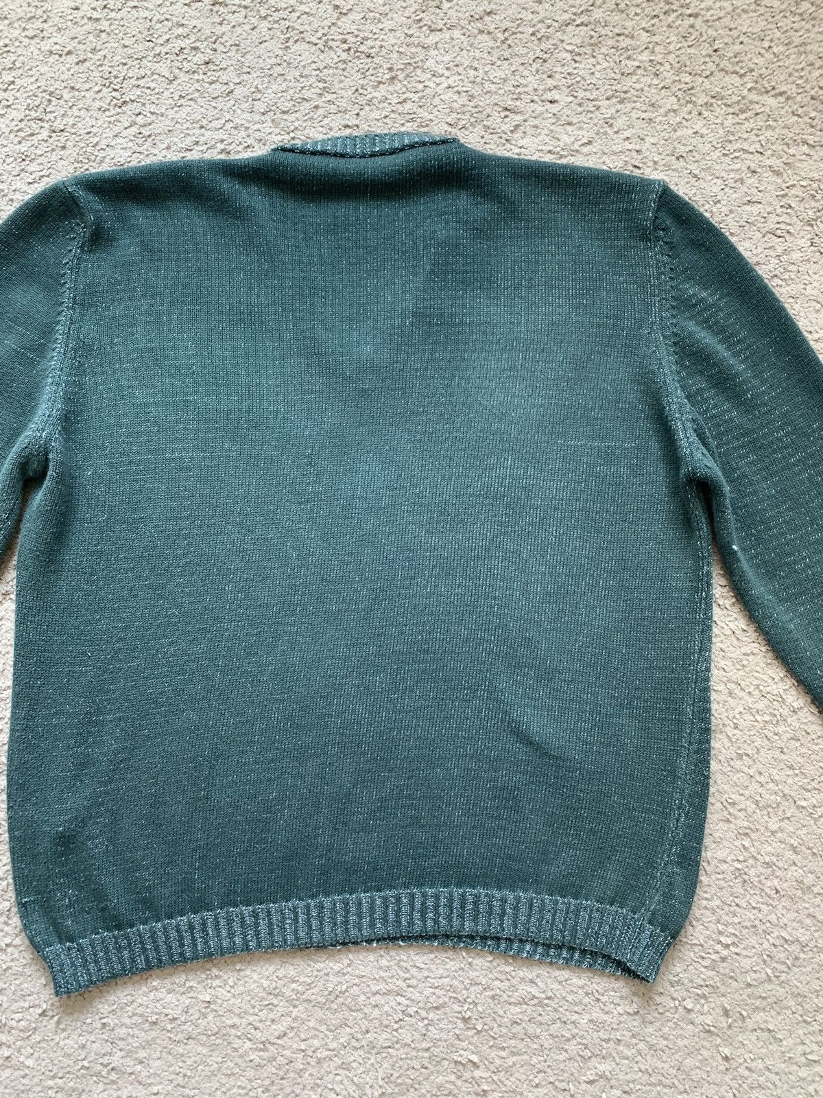 Vintage Vintage Argyle V Neck Sweater Size US M / EU 48-50 / 2 - 19 Thumbnail