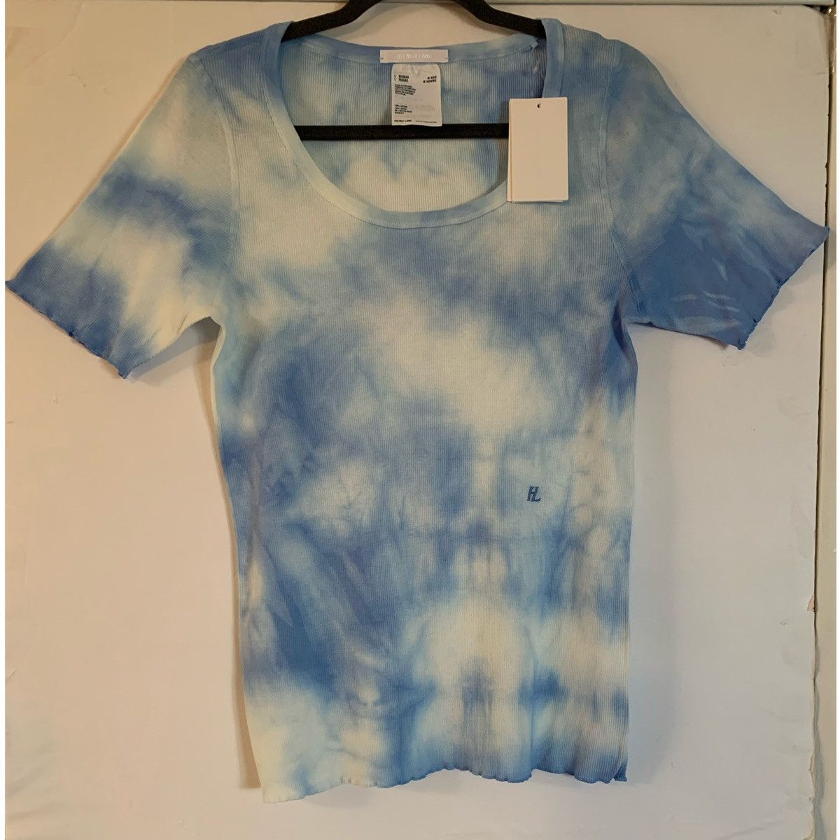 Helmut Lang HELMUT LANG LOGO TIE DYE TOP Size L / US 10 / IT 46 - 3 Thumbnail
