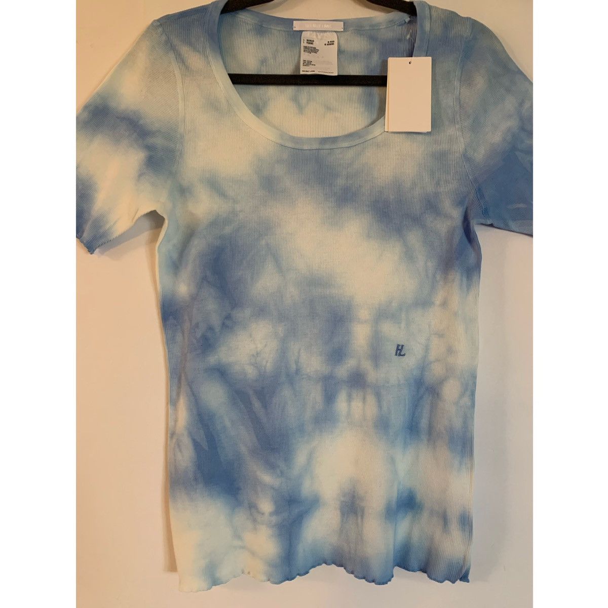 Helmut Lang HELMUT LANG LOGO TIE DYE TOP Size L / US 10 / IT 46 - 4 Thumbnail