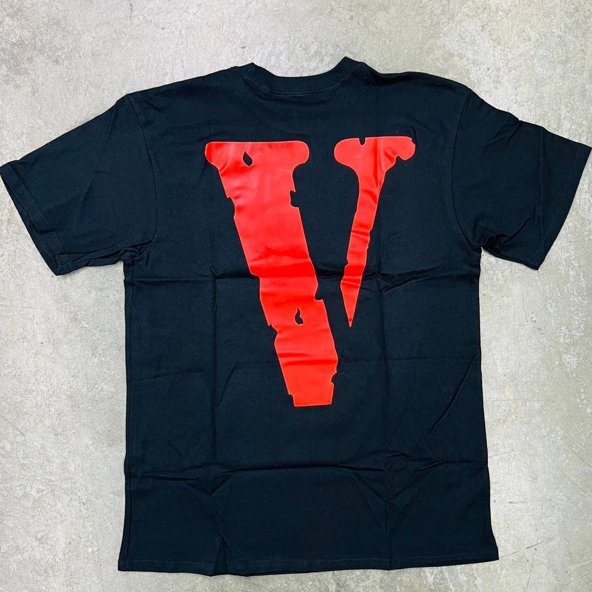 Vlone offers Friends Red Rhinestone T Shirt Brand New Small