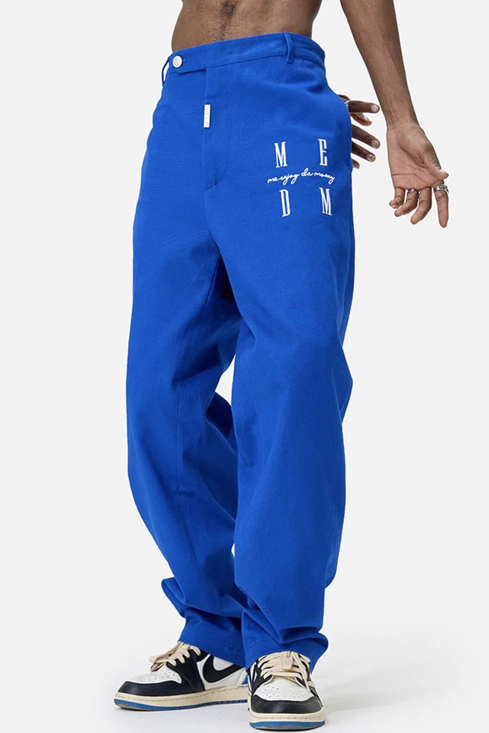 Japanese Brand MEDM (Mr. Enjoy Da Money) Simple Logo Pants | Grailed