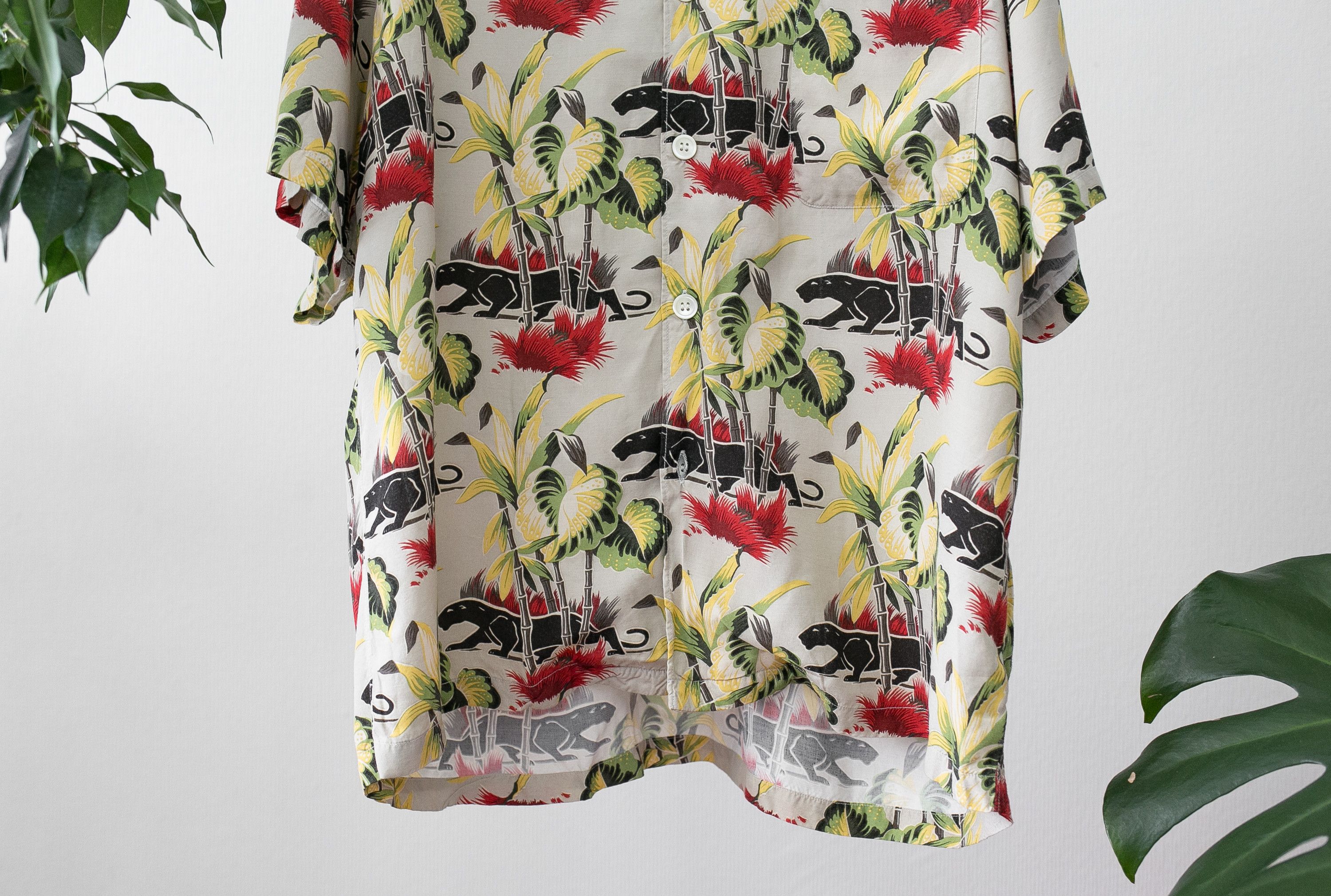 Comme des Garcons Homme 2001SS rayon shirt Size US M / EU 48-50 / 2 - 3 Thumbnail