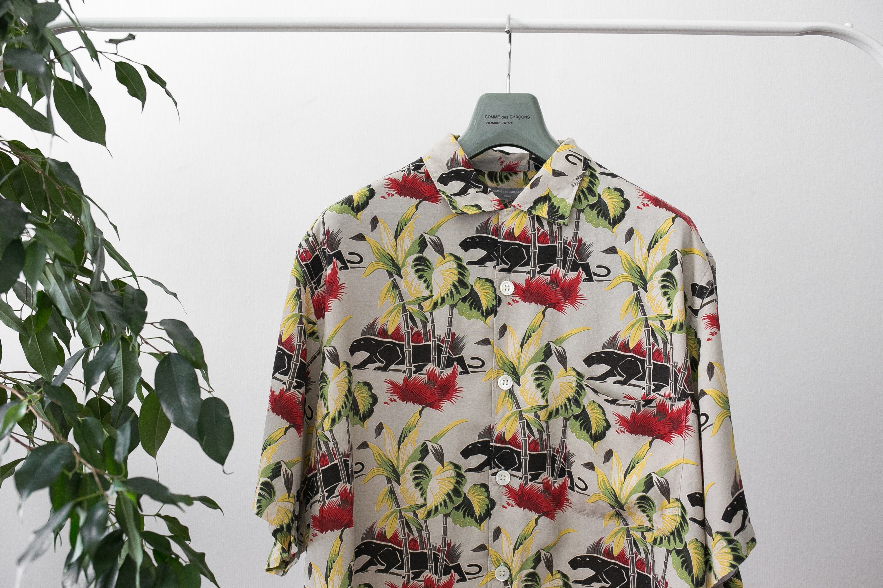 Comme des Garcons Homme 2001SS rayon shirt Size US M / EU 48-50 / 2 - 2 Thumbnail