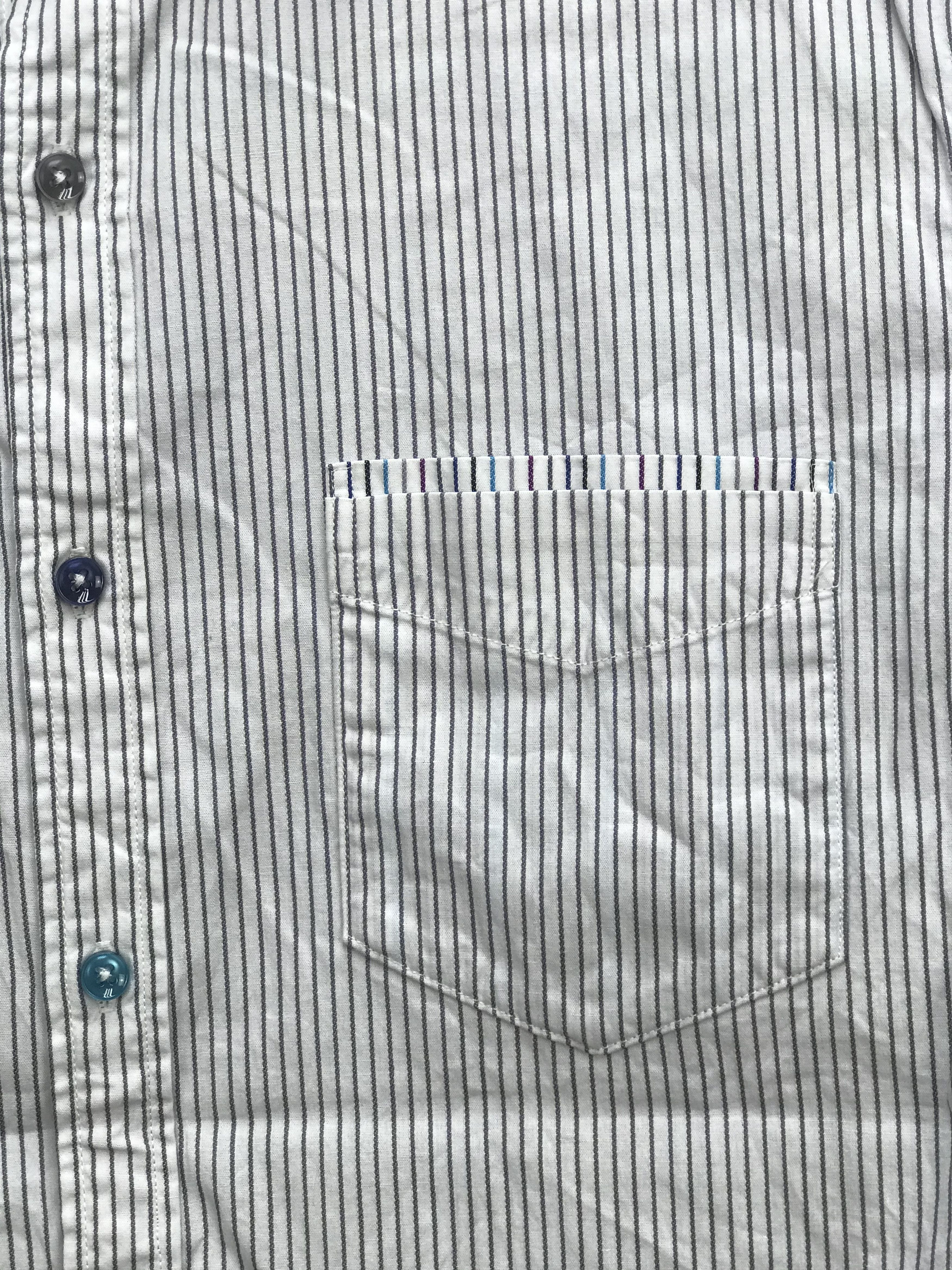 Beams Plus BEAMS STRIPE BUTTON DOWN SHIRT Size US M / EU 48-50 / 2 - 4 Thumbnail