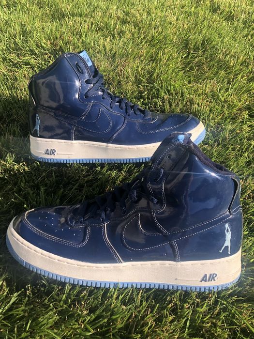 patent leather white air force ones