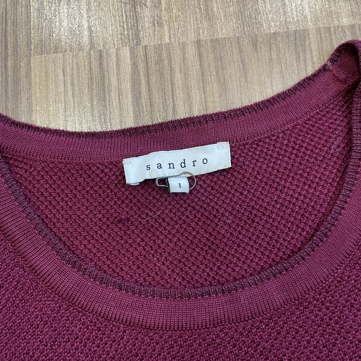 Sandro Luxury Sandro Blouse Knit Sweater Shirts Streetwear Vintage Size S / US 4 / IT 40 - 4 Thumbnail