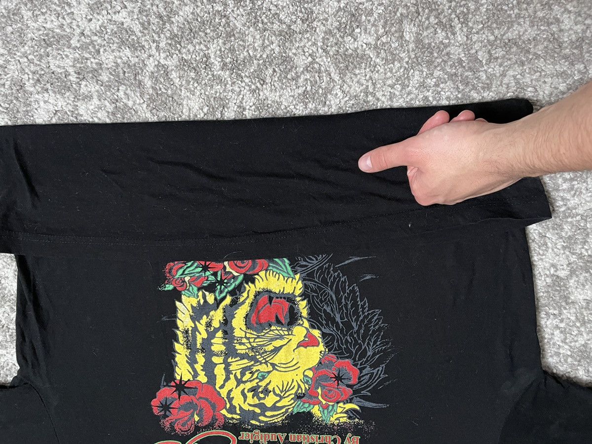 Ed Hardy Vintage Black T-Shirt Tee Tiger ED Hardy Audigier Size US M / EU 48-50 / 2 - 4 Thumbnail