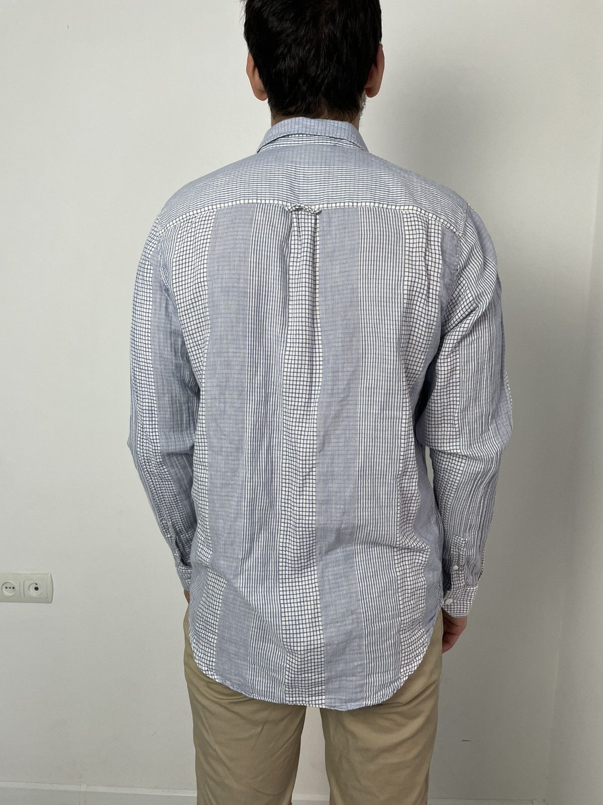 Norse Projects Norse Project button shirt blue/white Size US XL / EU 56 / 4 - 7 Thumbnail
