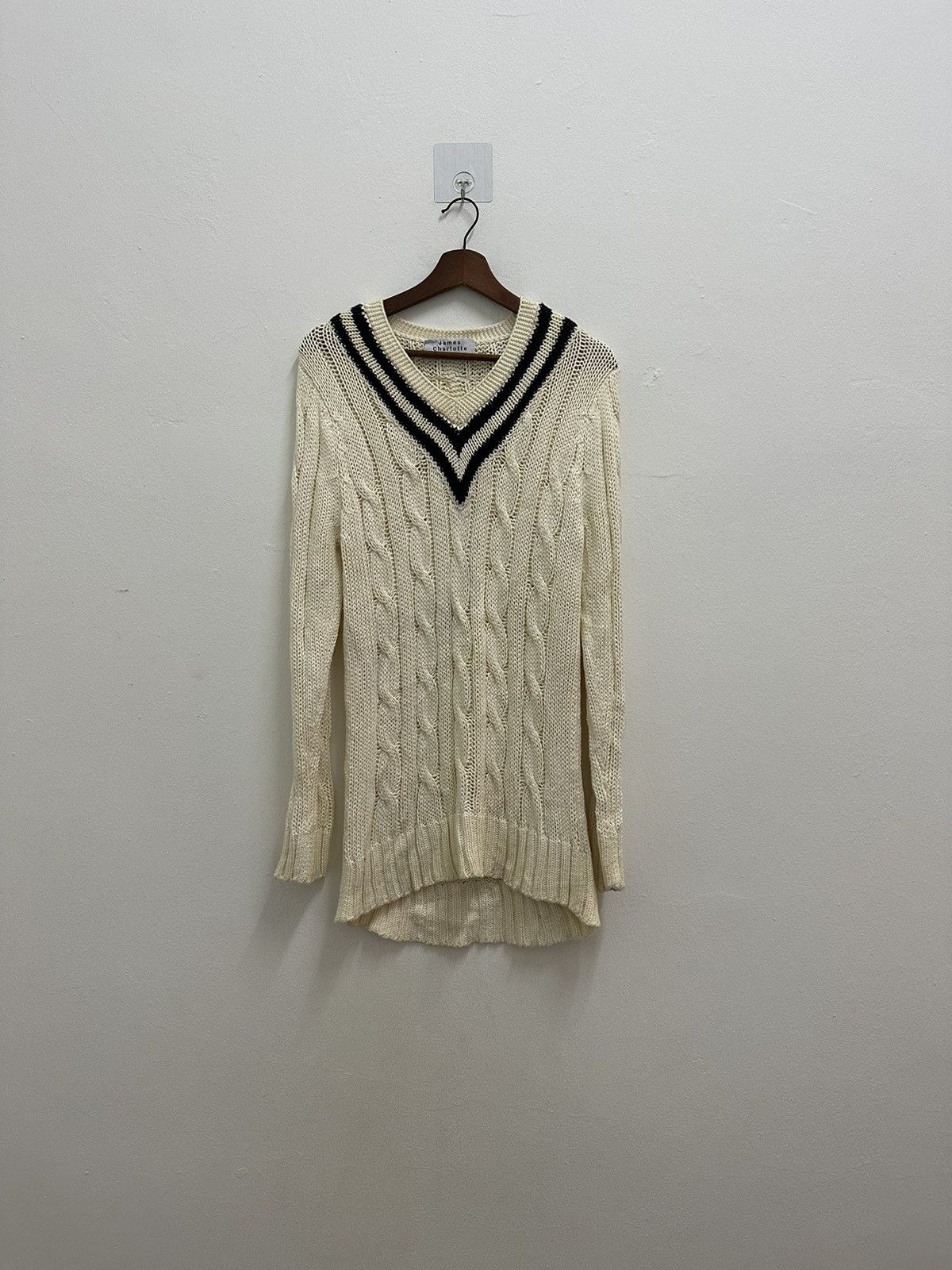 Designer James charlotte hand framed knit Size US S / EU 44-46 / 1 - 1 Thumbnail