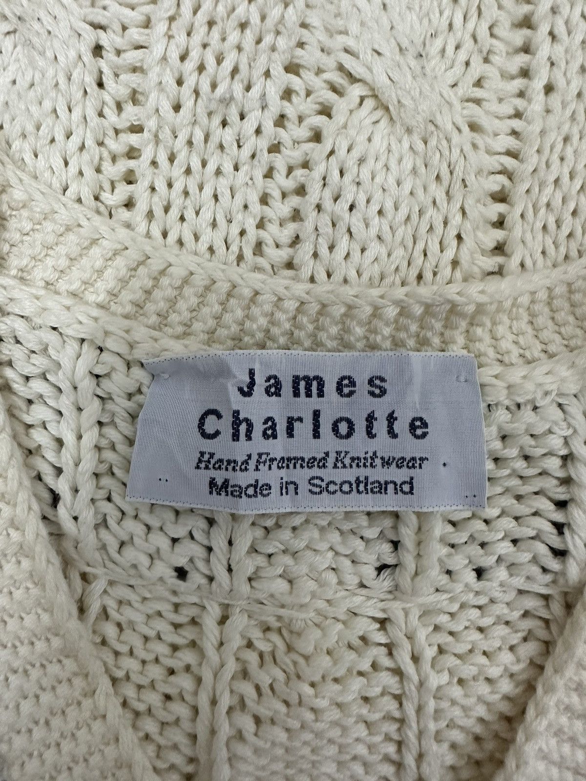 Designer James charlotte hand framed knit Size US S / EU 44-46 / 1 - 3 Thumbnail