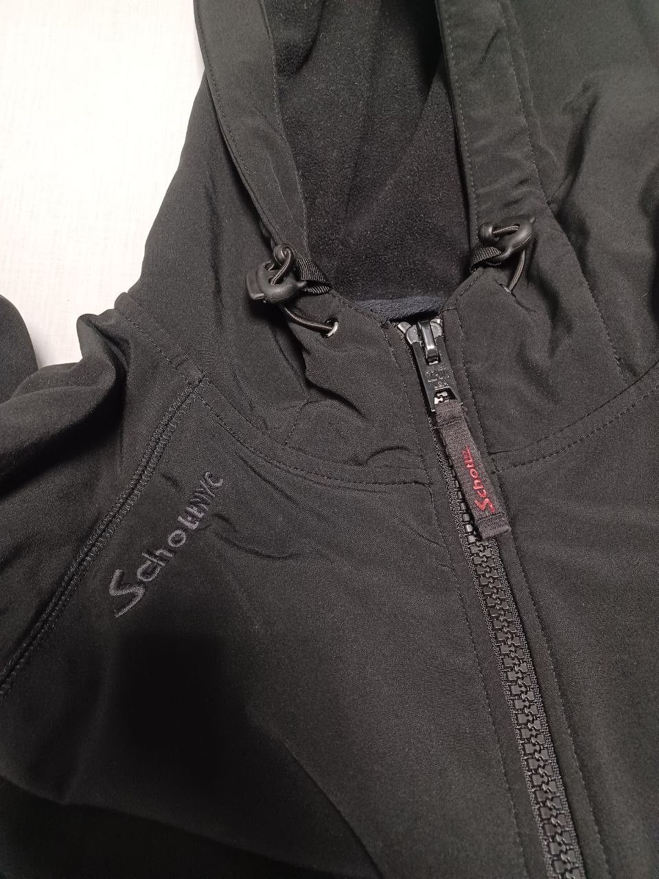 Schott Schott jacket fleece inside softshell zip hoodie Size US XXL / EU 58 / 5 - 3 Thumbnail