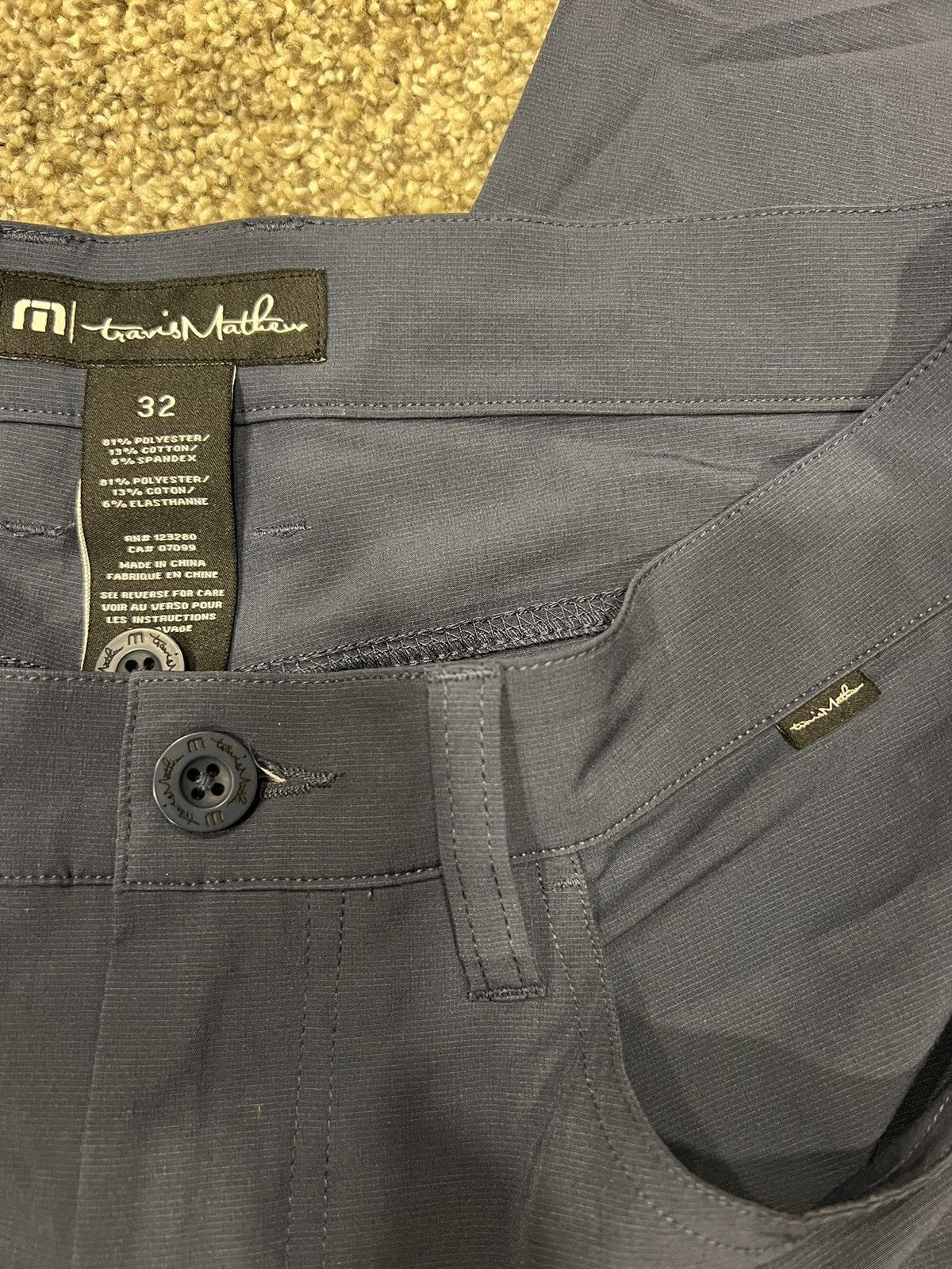 TravisMathew Travis Mathew slim golf pant Size US 32 / EU 48 - 3 Thumbnail