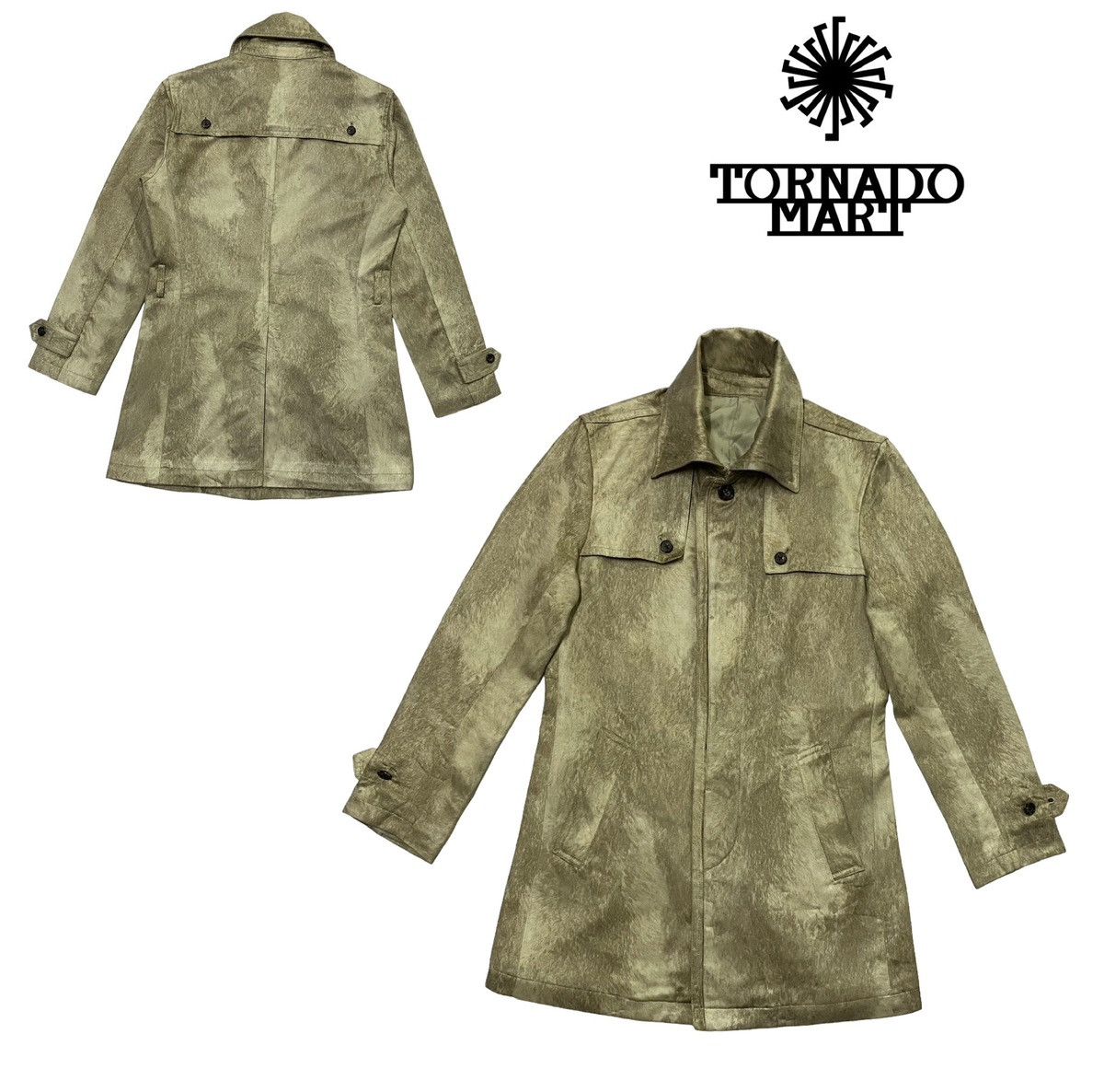 Japanese Brand Tornado Mart Long Jacket Size L / US 10 / IT 46 - 1 Thumbnail