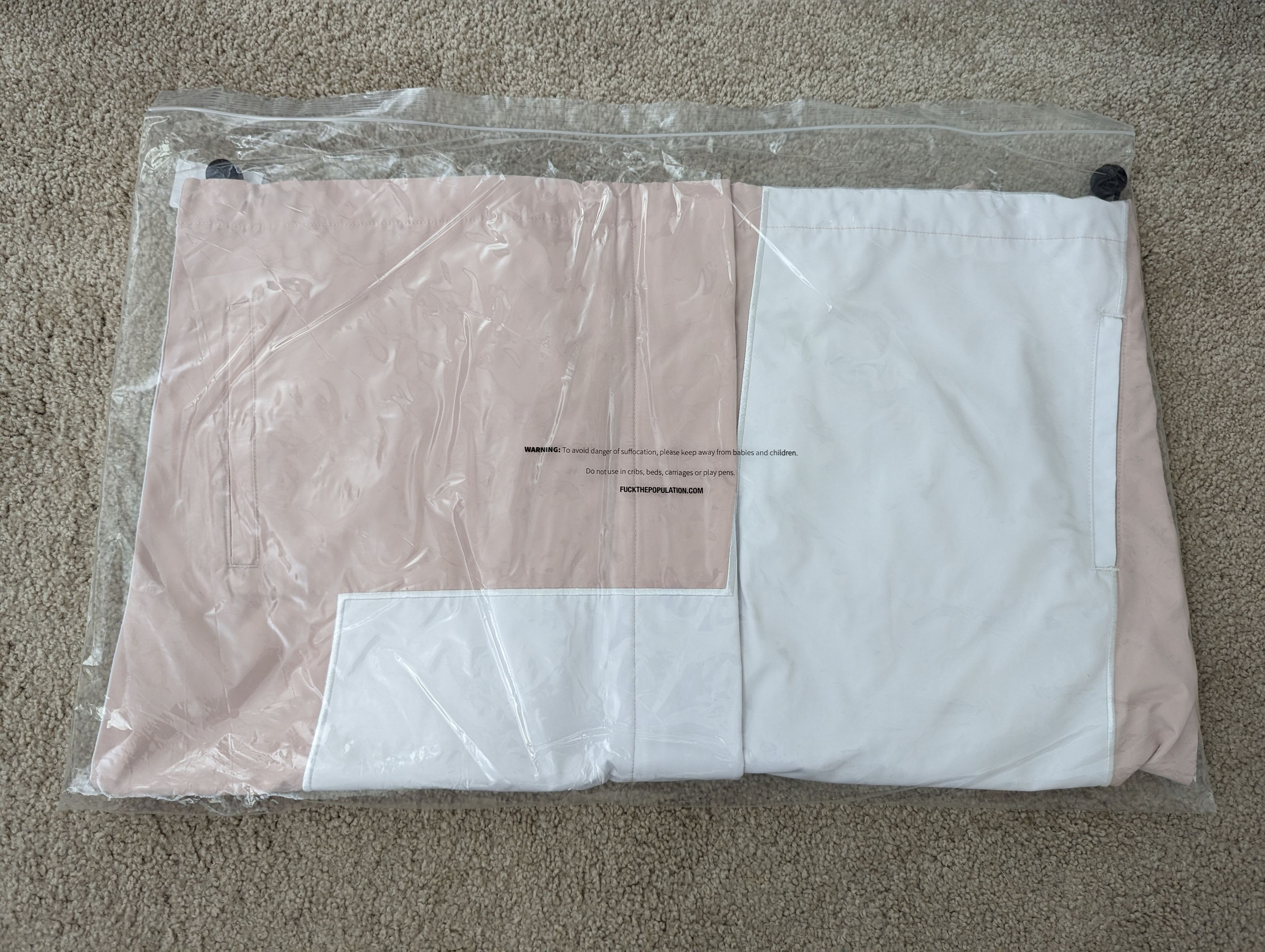 Fuck The Population FTP F Logo Parka (Pink) Size US M / EU 48-50 / 2 - 5 Thumbnail