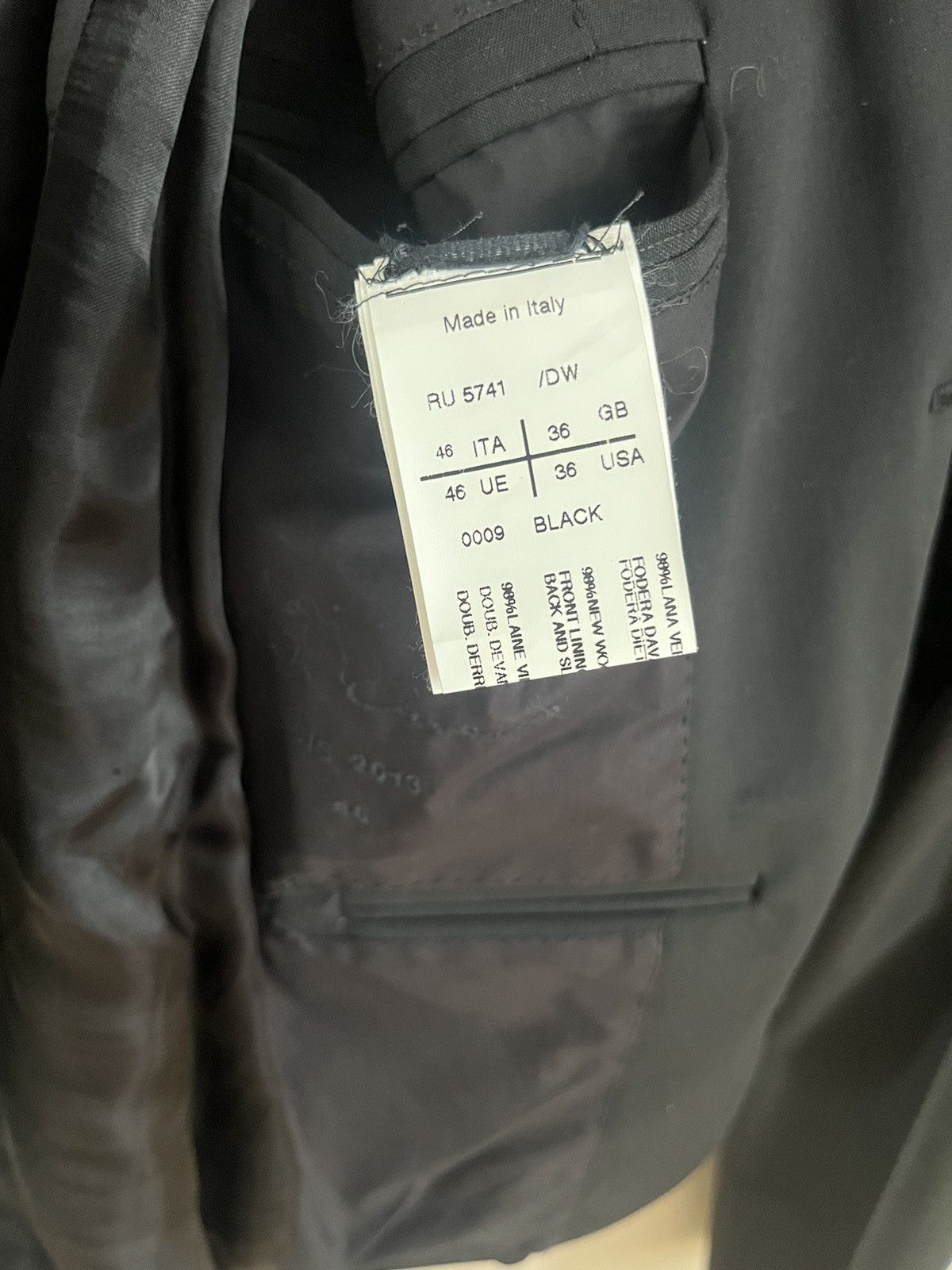 Rick Owens Rick Owens AW13 blazer and pants sz 46 Size 46S - 7 Thumbnail