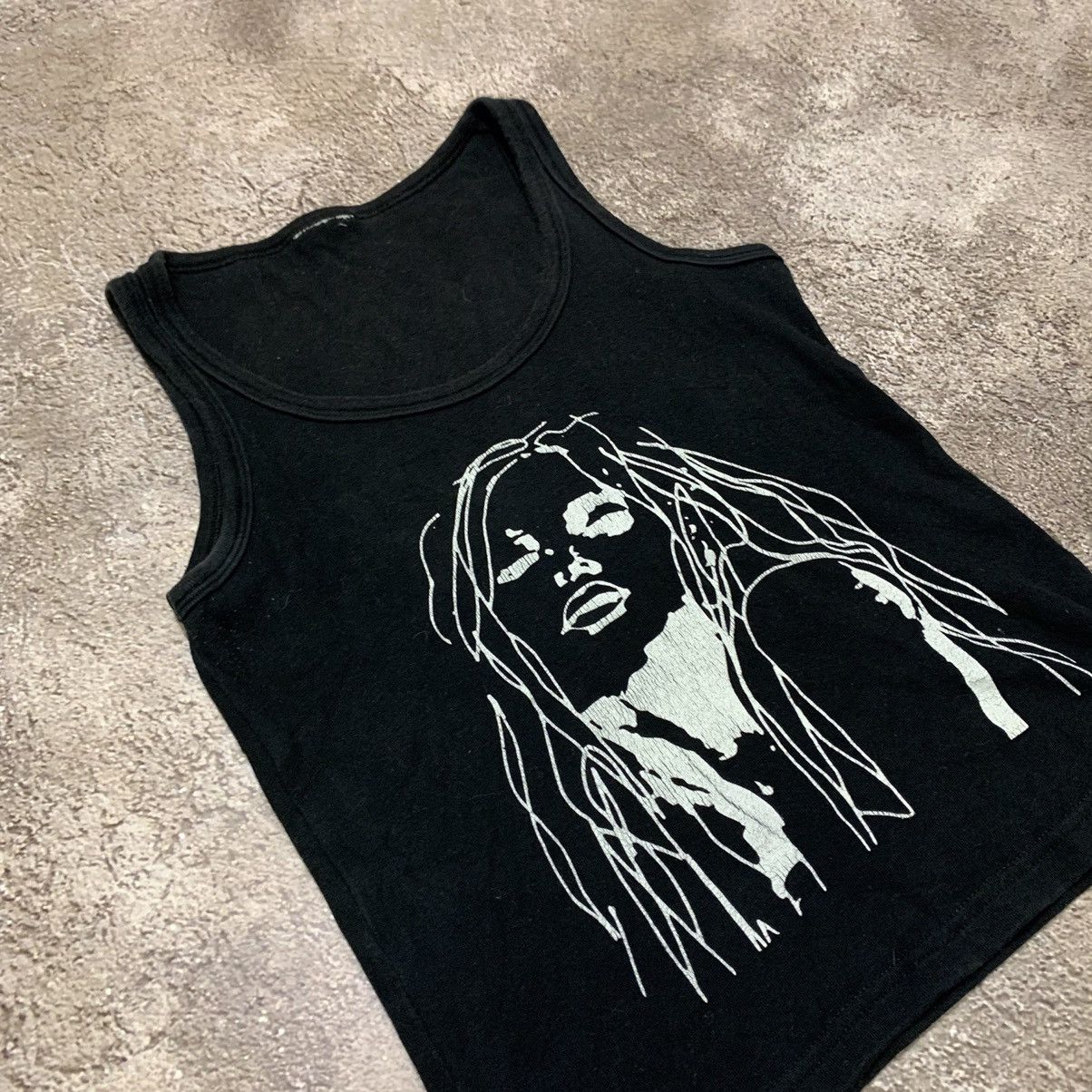 Vintage Vintage 90s Graphic Tank Top Dark Grunge Streetwear Black M Size M / US 6-8 / IT 42-44 - 5 Thumbnail