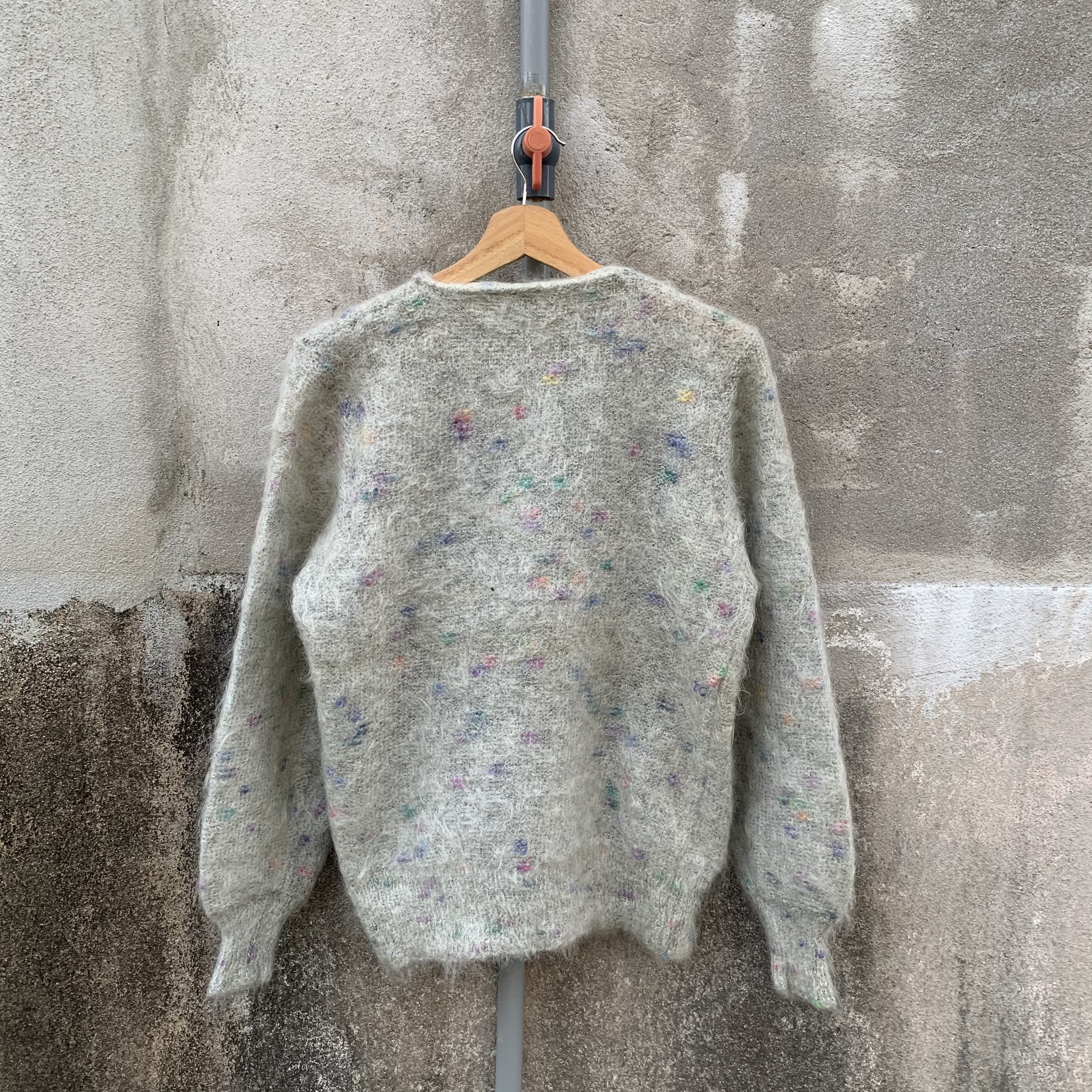 Aran Isles Knitwear MOHAIR ‼️ JAPANESE VTG Button Ups Cardigan Pullover Jumper Size US M / EU 48-50 / 2 - 7 Thumbnail