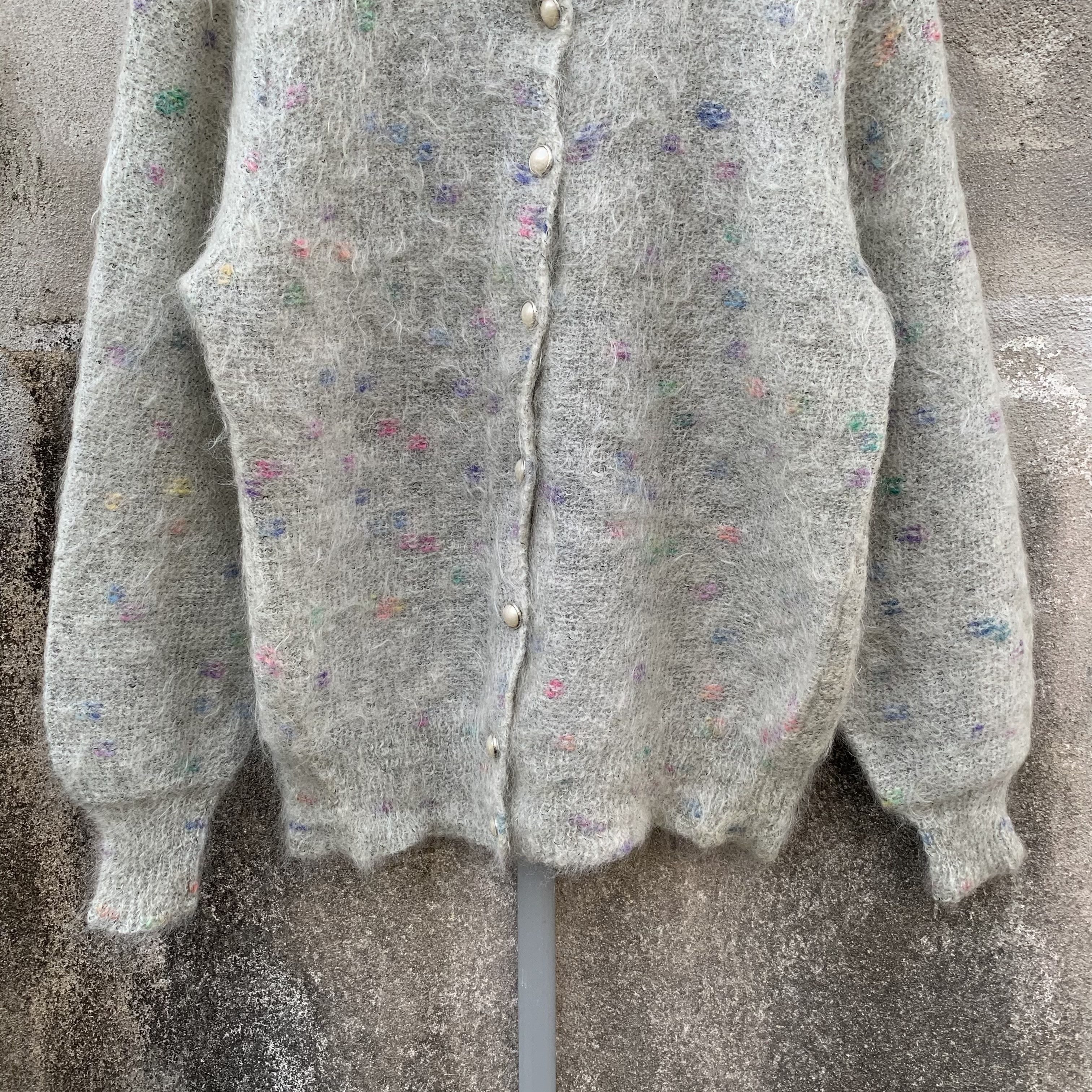 Aran Isles Knitwear MOHAIR ‼️ JAPANESE VTG Button Ups Cardigan Pullover Jumper Size US M / EU 48-50 / 2 - 2 Thumbnail