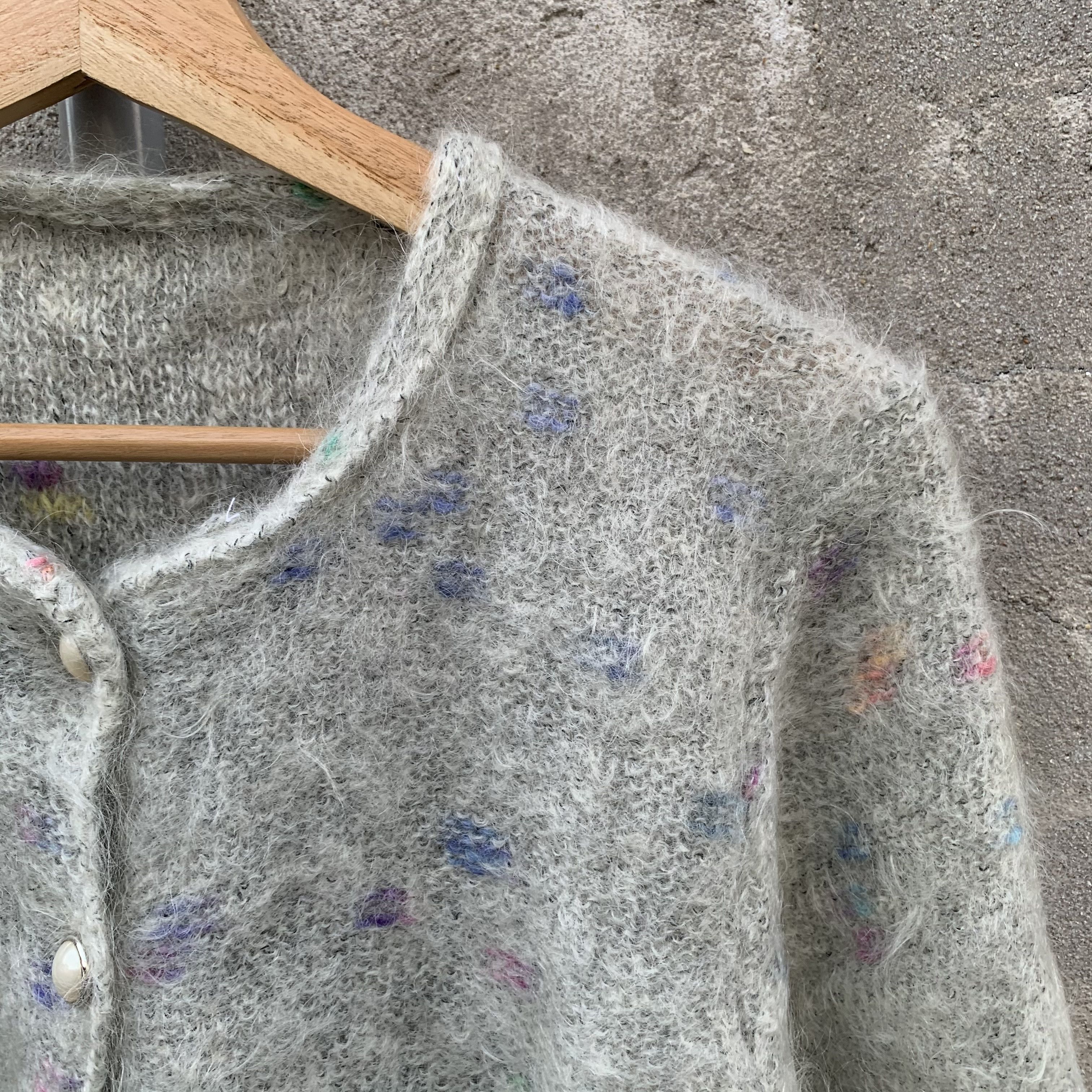 Aran Isles Knitwear MOHAIR ‼️ JAPANESE VTG Button Ups Cardigan Pullover Jumper Size US M / EU 48-50 / 2 - 4 Thumbnail