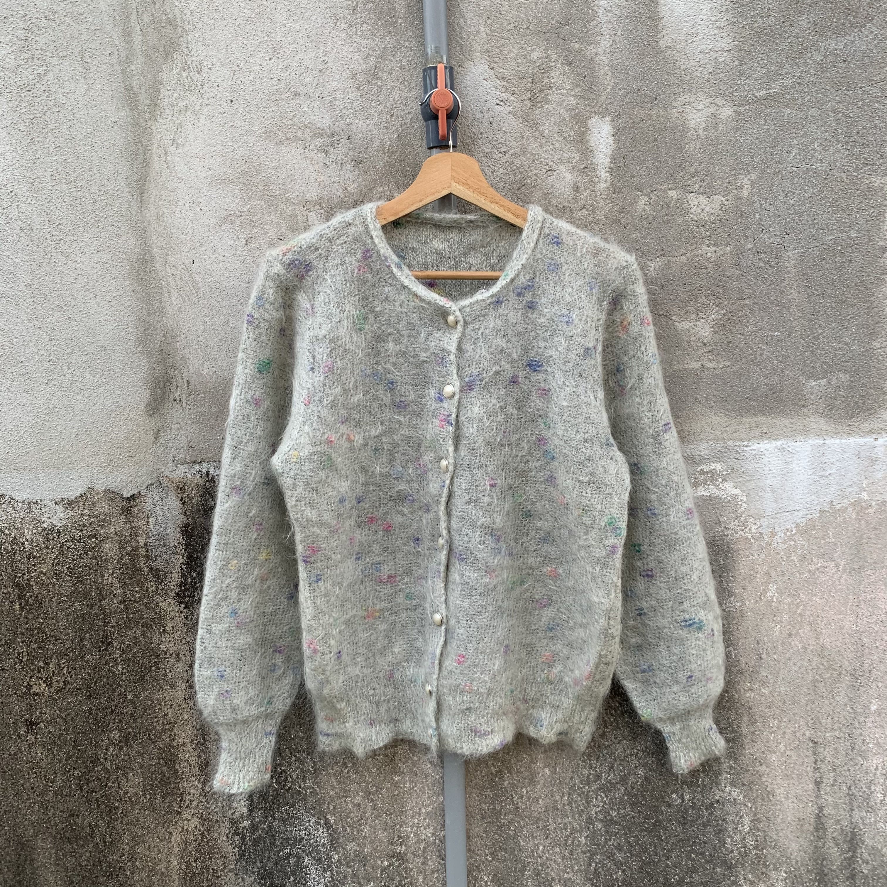 Aran Isles Knitwear MOHAIR ‼️ JAPANESE VTG Button Ups Cardigan Pullover Jumper Size US M / EU 48-50 / 2 - 1 Thumbnail